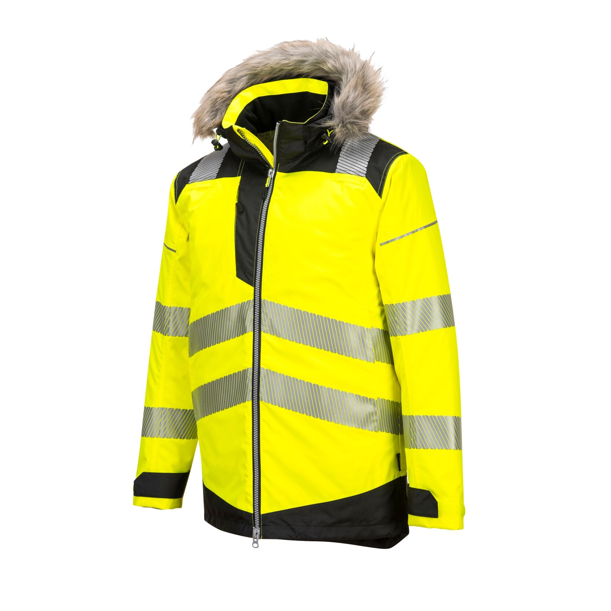 PW3 Hi-Vis Winter - Geel/Zwart - opname 4