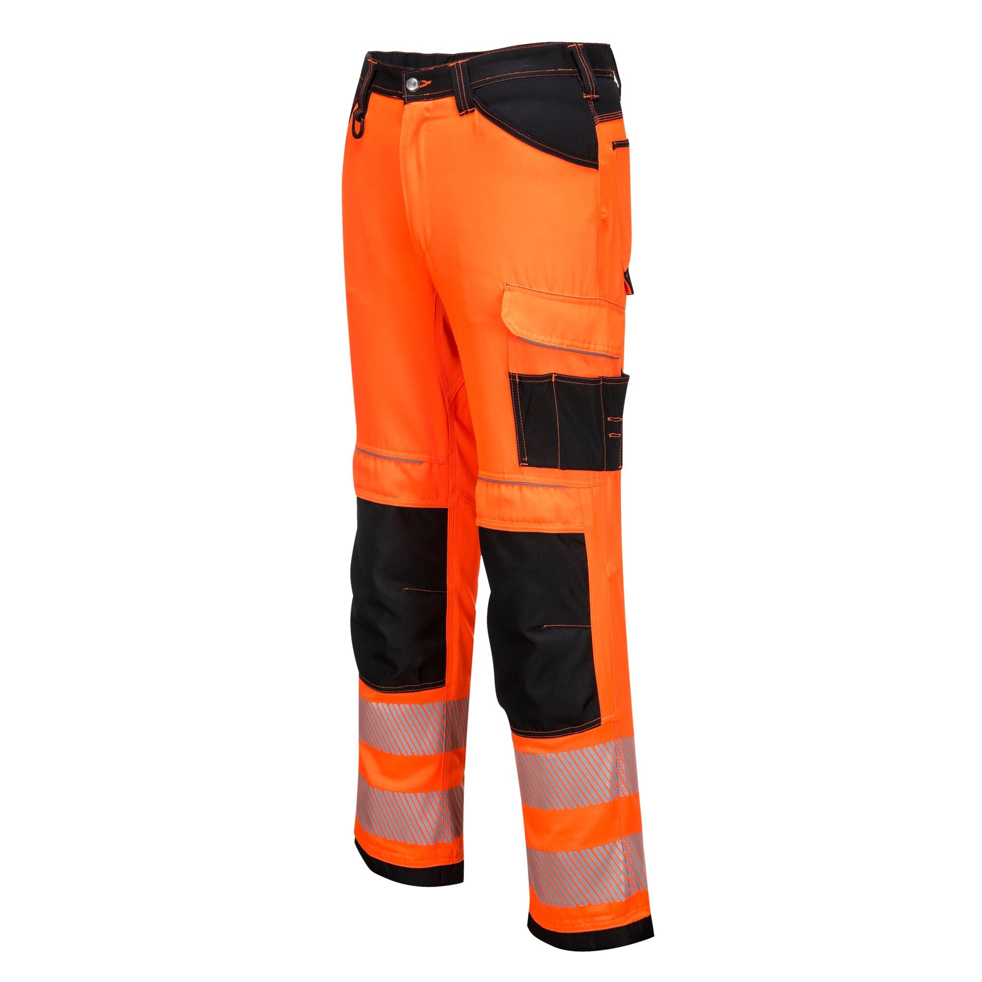 PW3 Hi-Vis Dames Stretch - Oranje/Zwart - opname 2