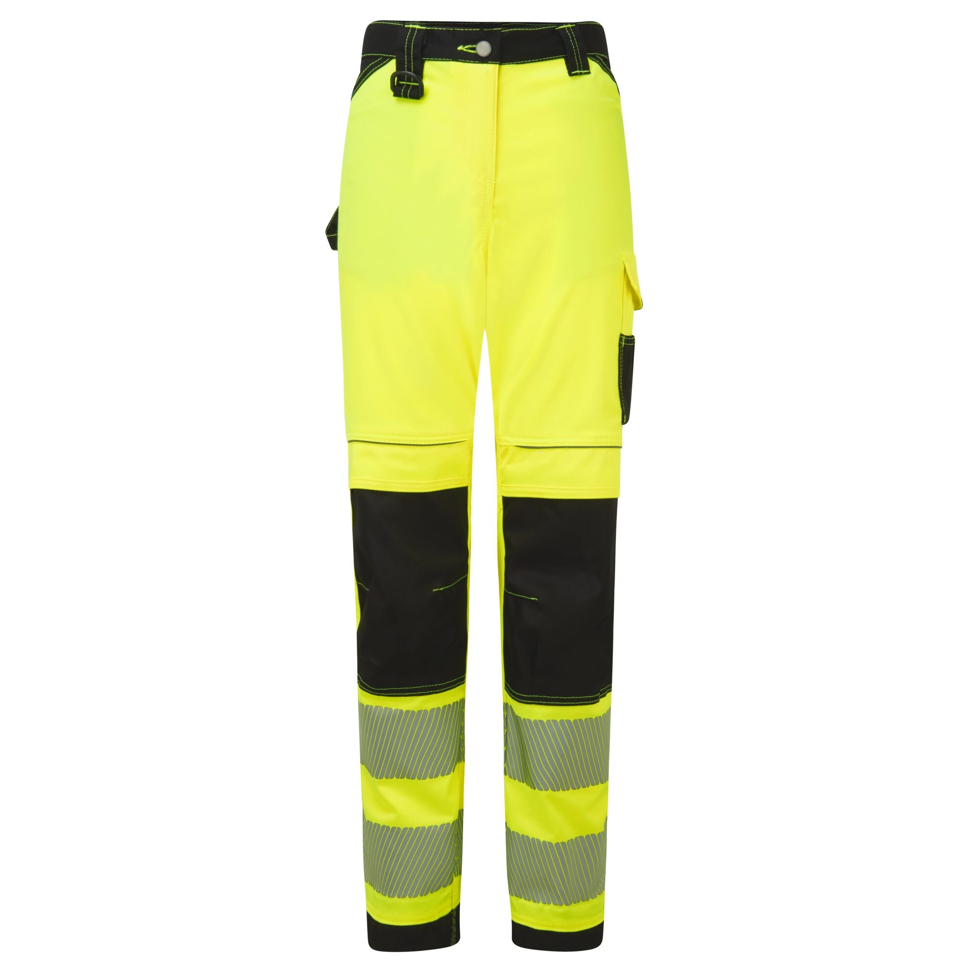 PW3 Hi-Vis Dames Stretch - Geel/Zwart