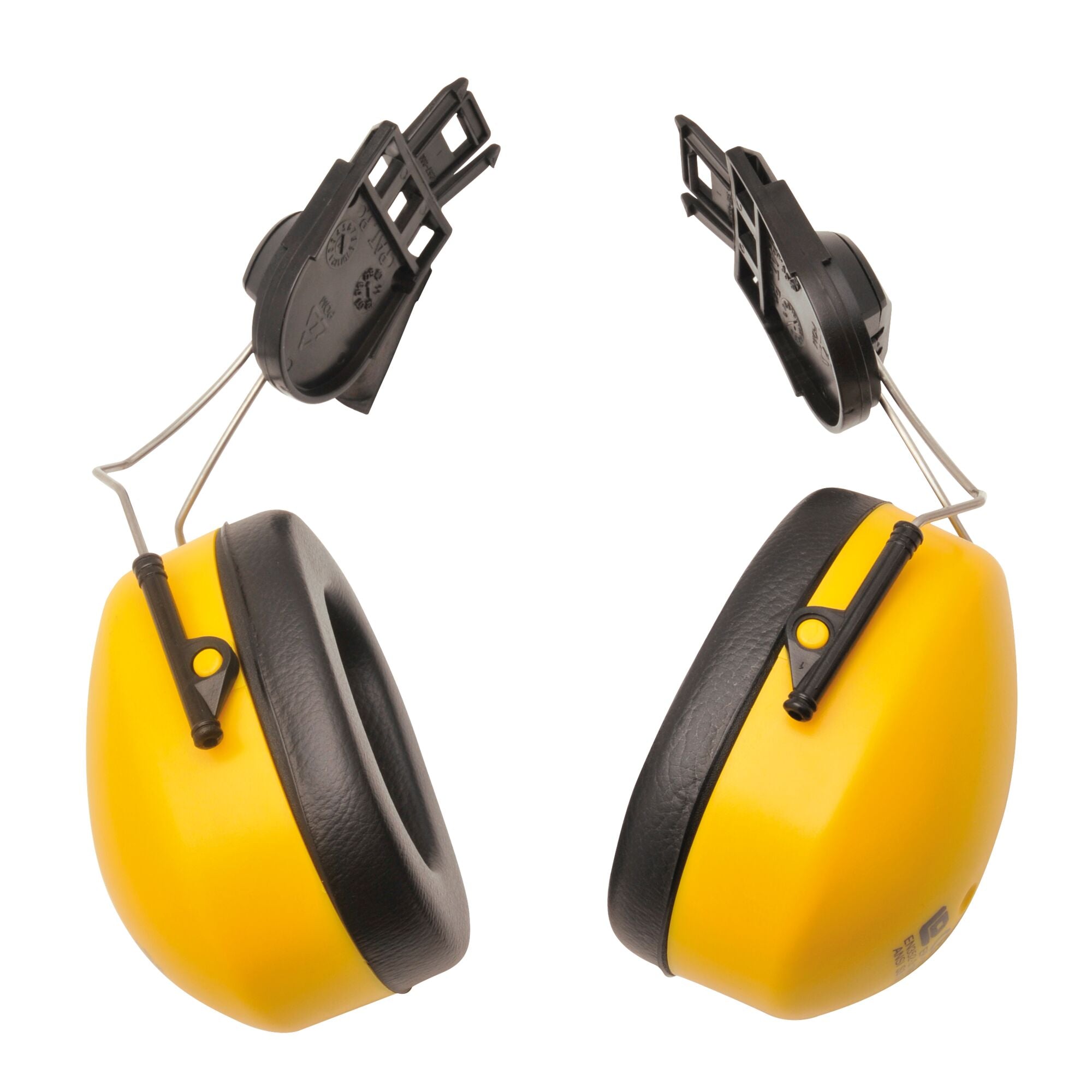 Clip-on Gehoorbescherming - Geel - opname 2
