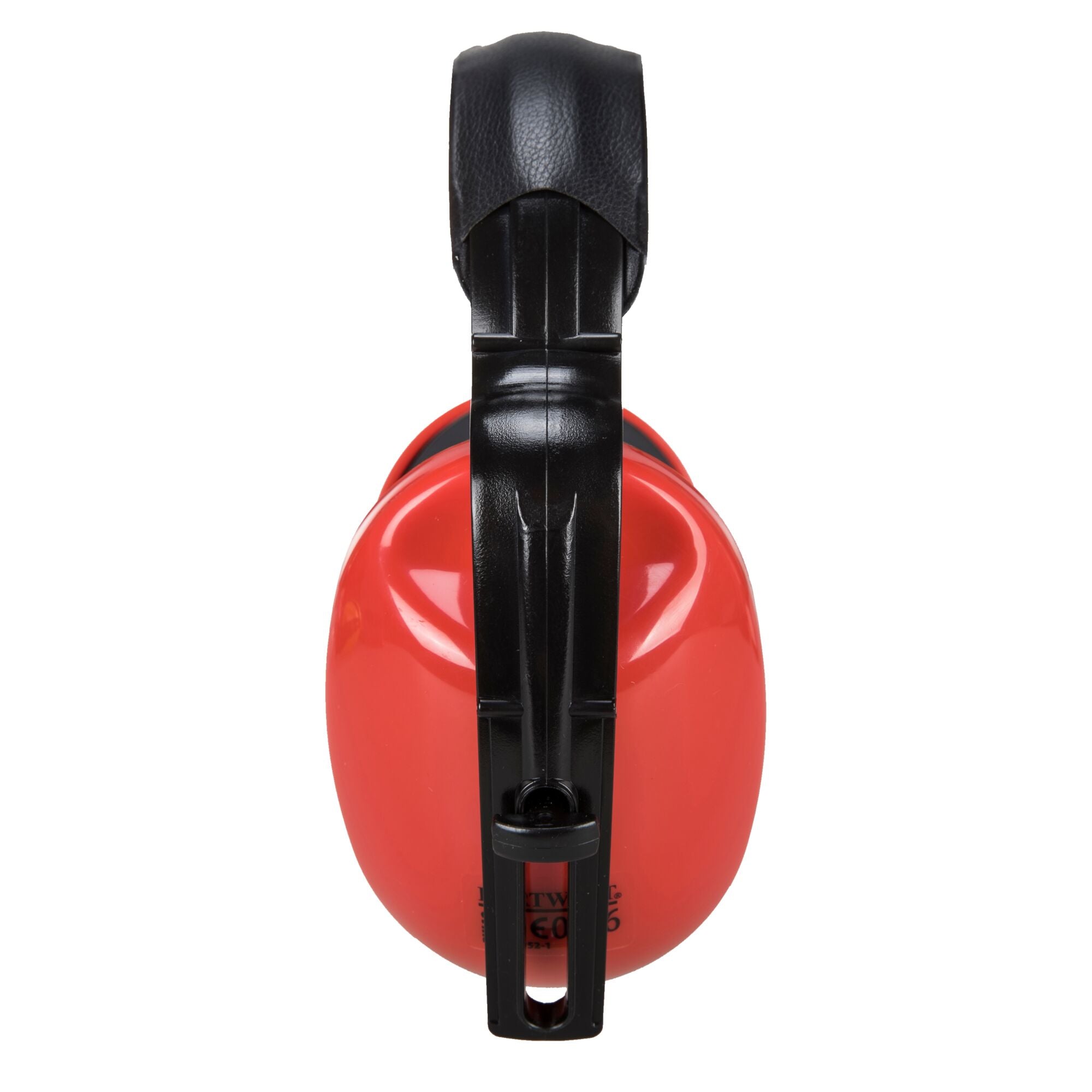 PW Klassieke Plus Gehoorbescherming - Rood - opname 2