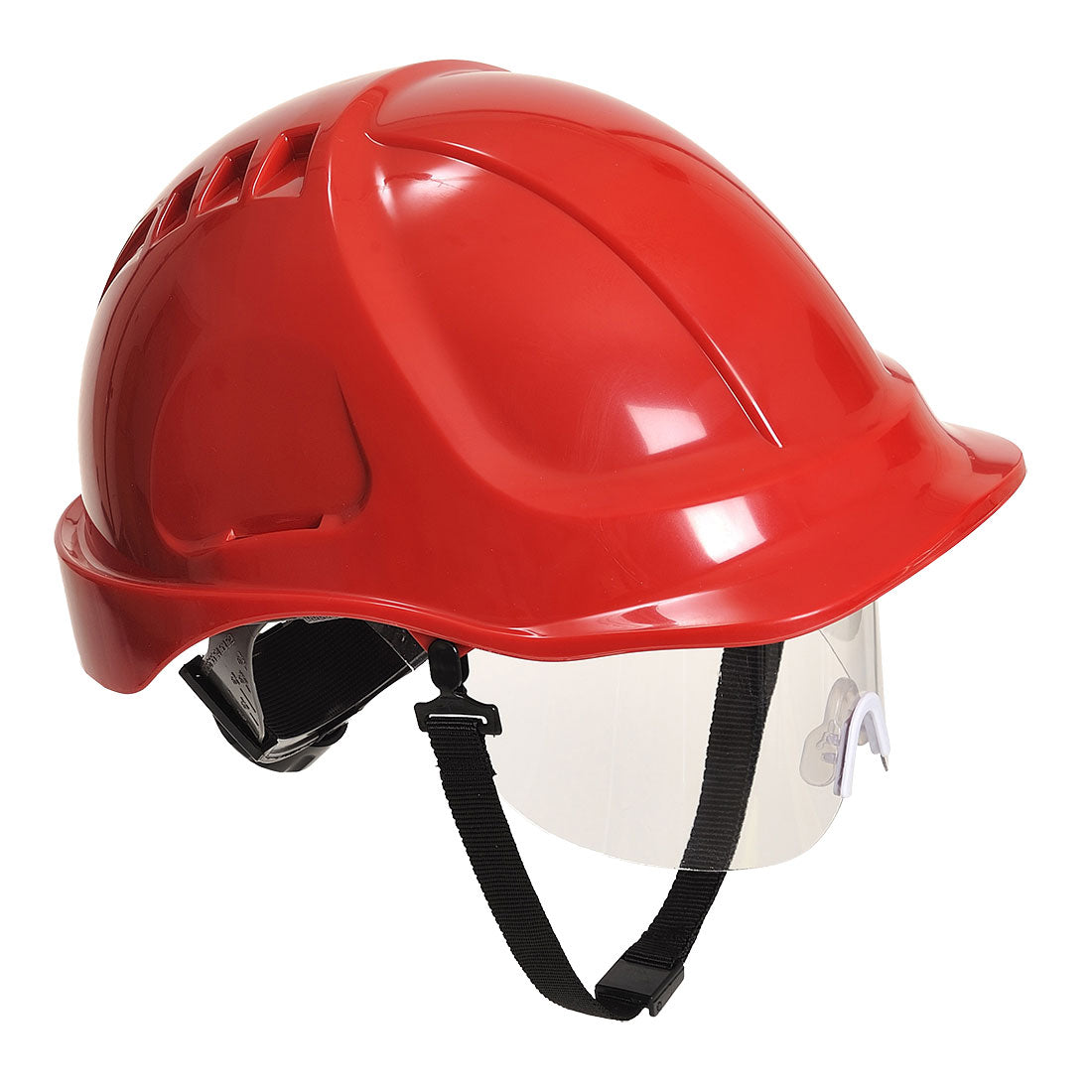 Endurance Plus Helm met Vizier - Red