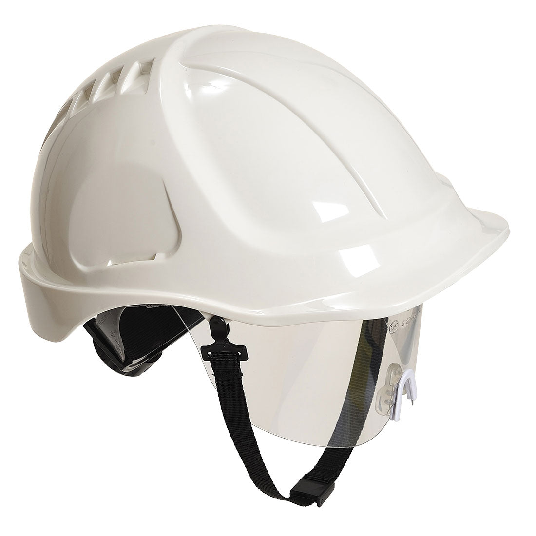 Endurance Plus Helm met Vizier - White