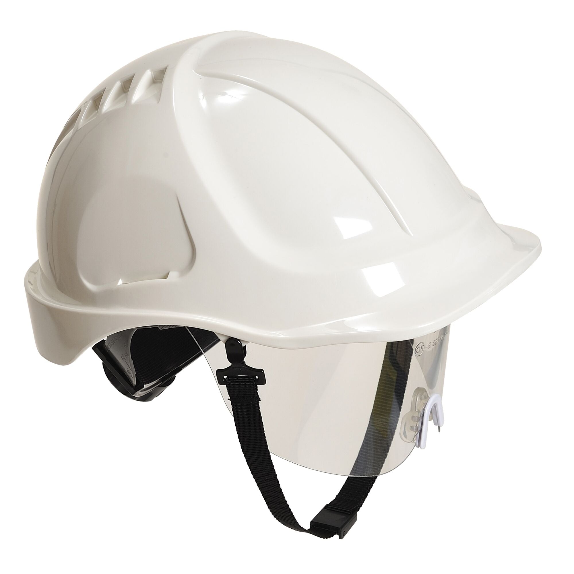 Endurance Plus Helm met Vizier - Wit
