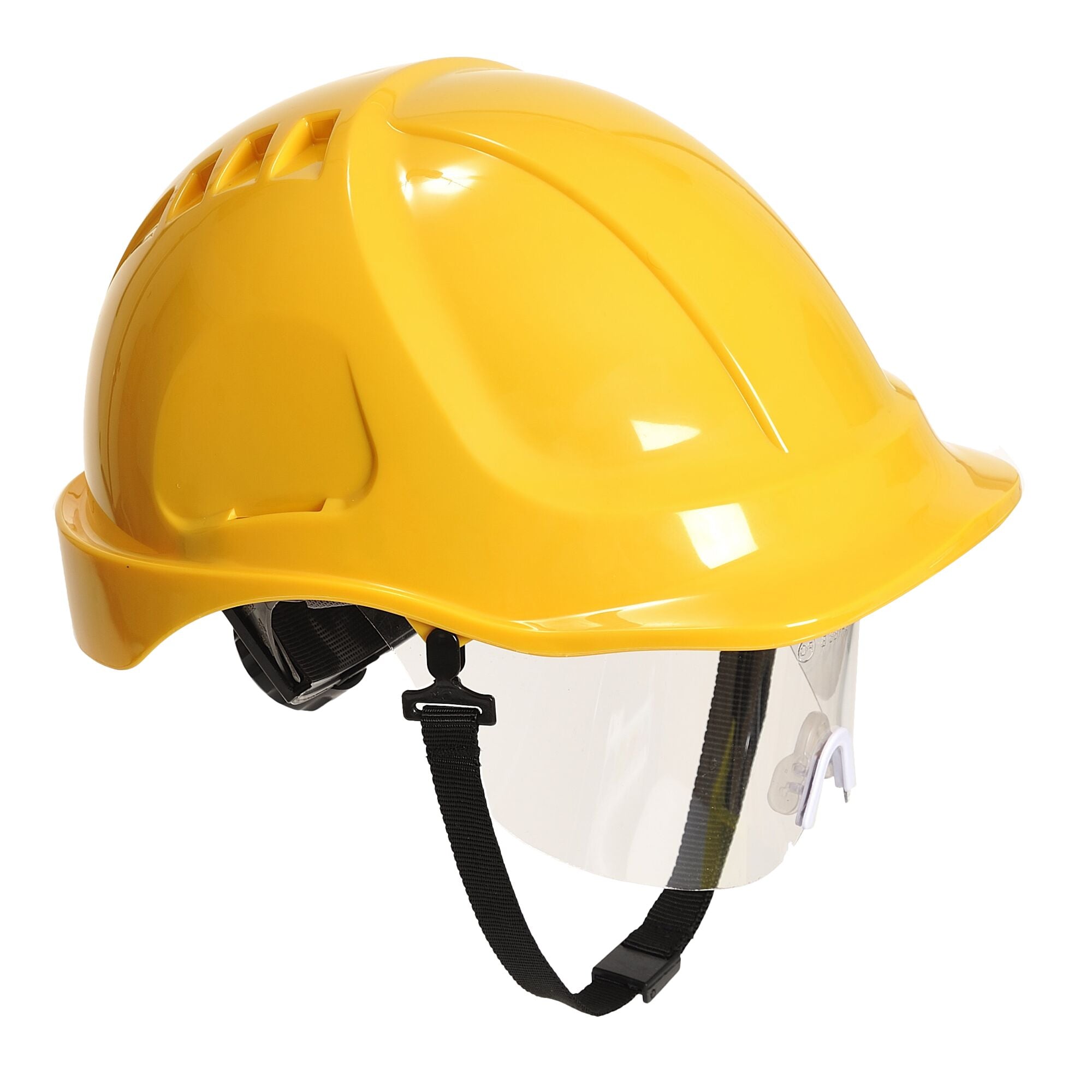 Endurance Plus Helm met Vizier - Geel