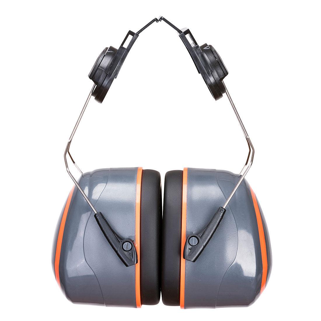HV Extreme gehoorbeschermer op helm gemonteerd - Grey/Orange