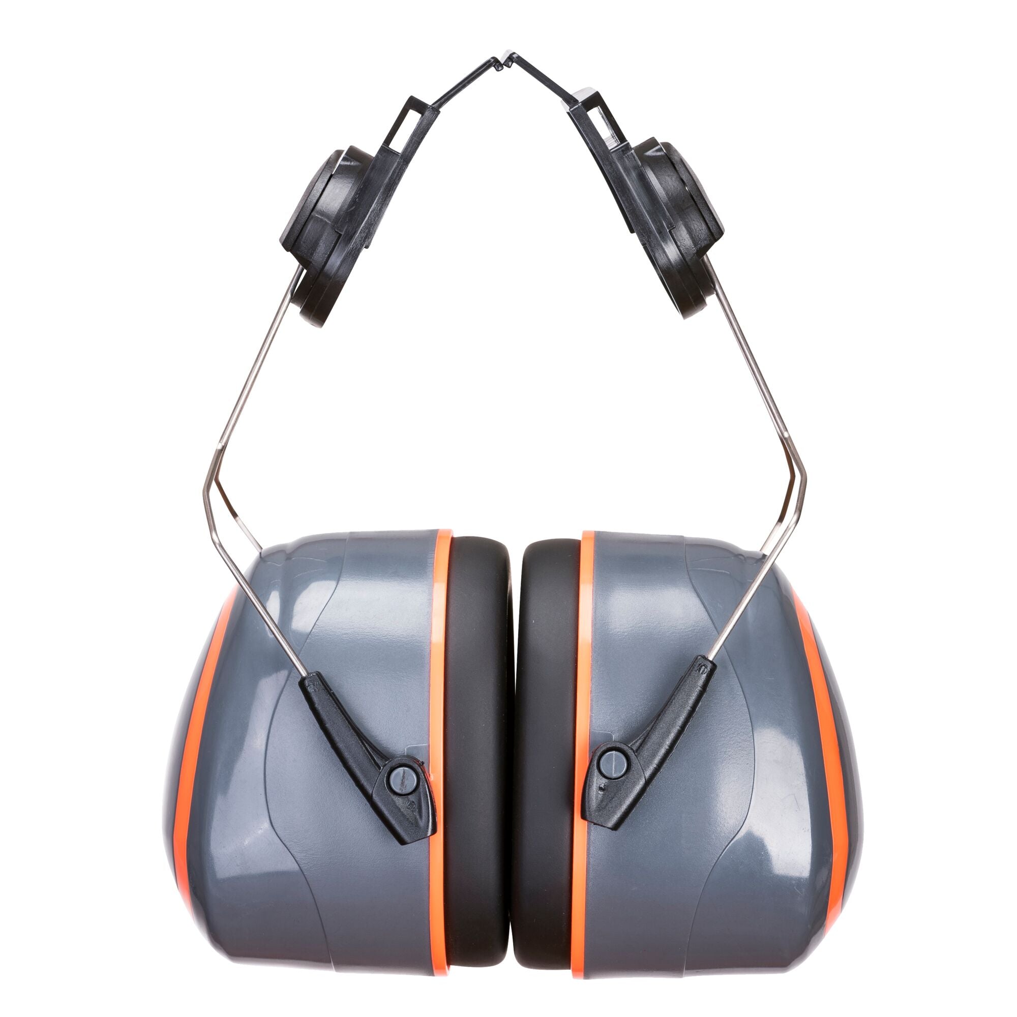 HV Extreme gehoorbeschermer op helm gemonteerd - Grijs/Oranje