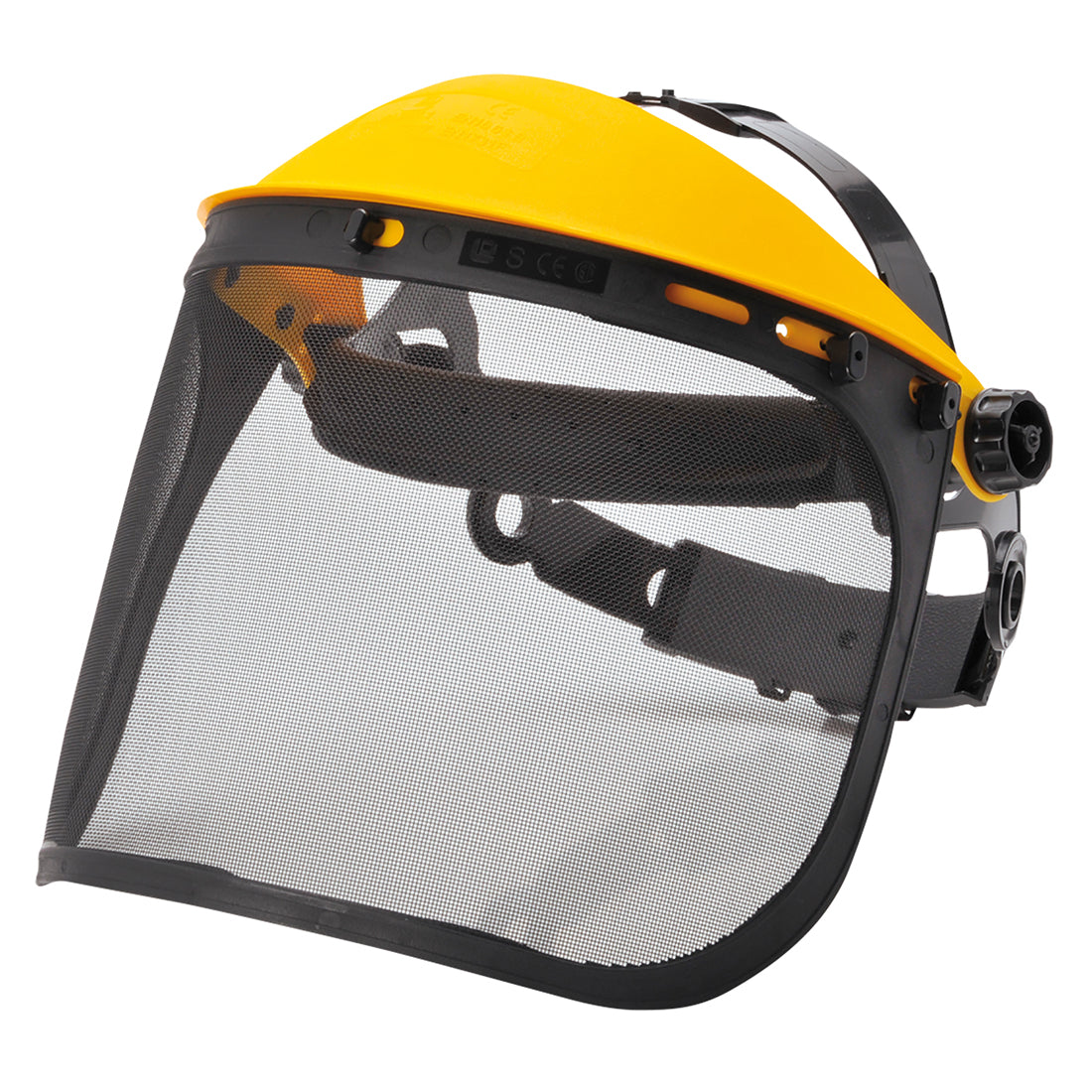 Wenkbrauwbeschermer met Mesh Vizier - Black