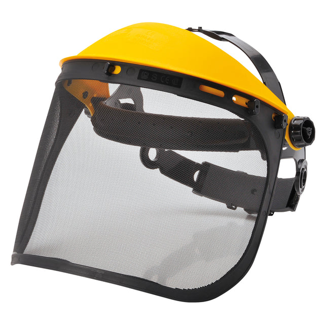 Wenkbrauwbeschermer met Mesh Vizier - Black