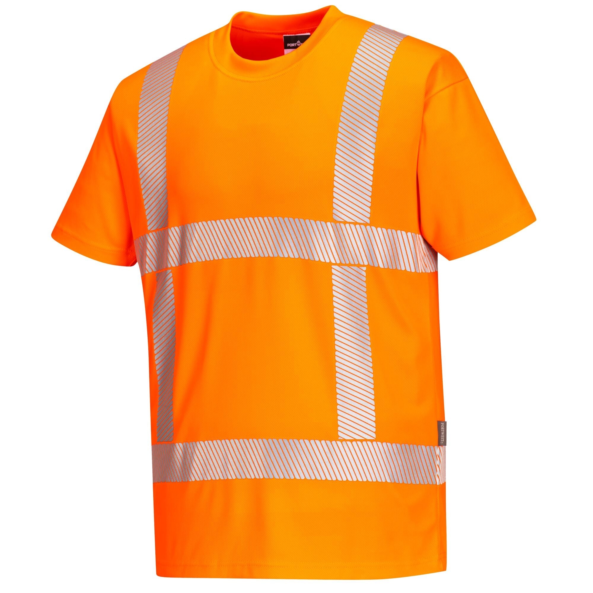 RWS Hi-Vis T-shirt K/M - Oranje - opname 2