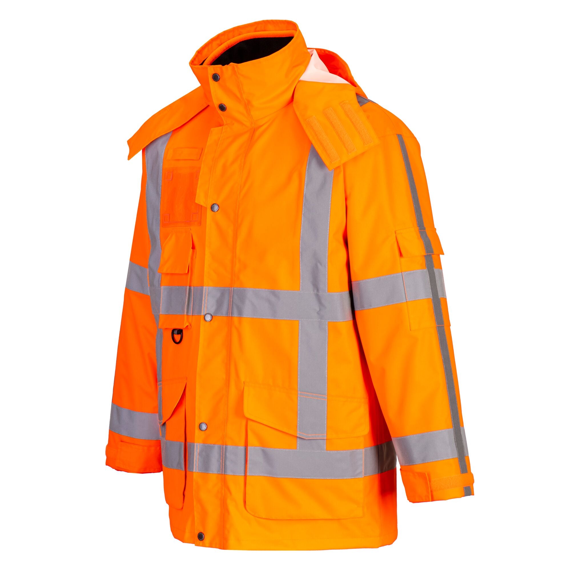 RWS Hi-Vis 3 in 1 Verkeersjas - Oranje - opname 2