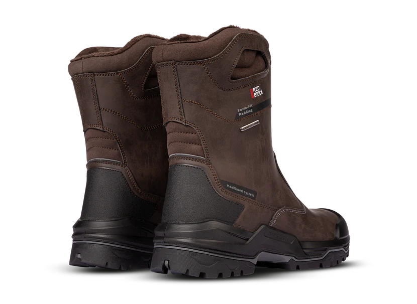 Redbrick Boot Brown Wool - Bruin