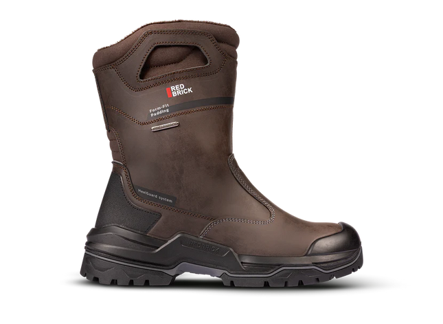Redbrick Boot Brown Wool - Bruin