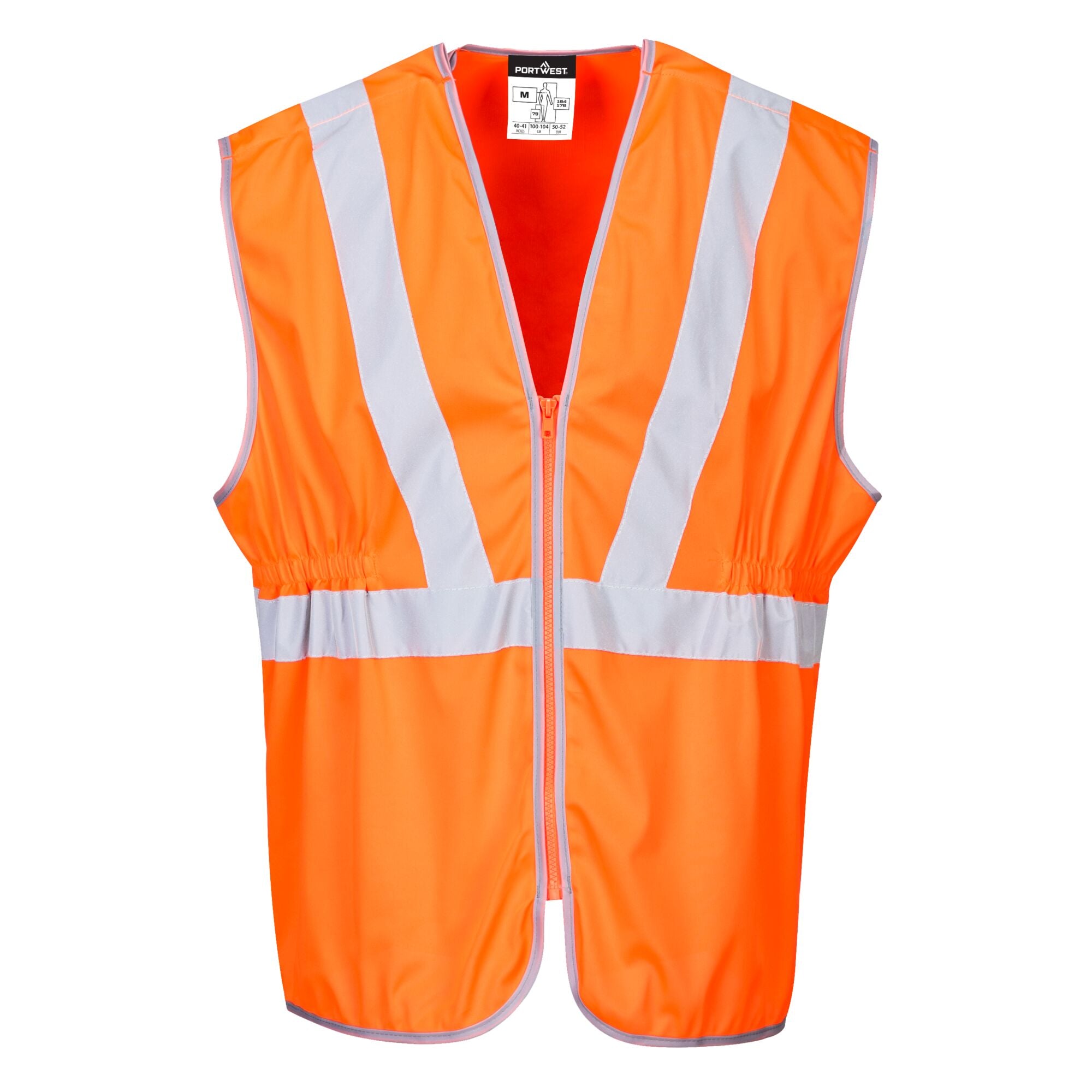 Hi-Vis Lang Vest, RIS - Oranje - opname 2