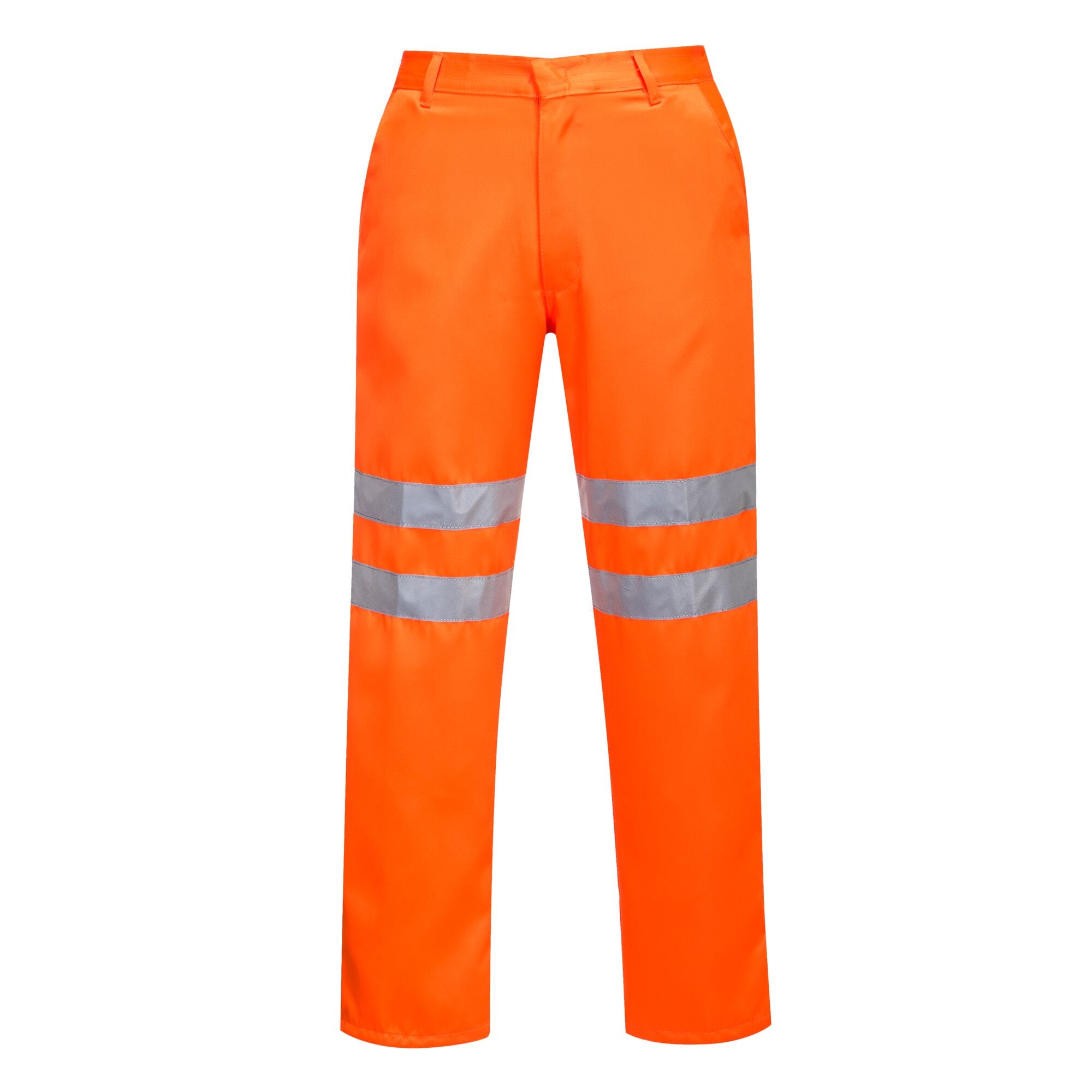 Hi-Vis polykatoen servicebroek - Oranje Lang