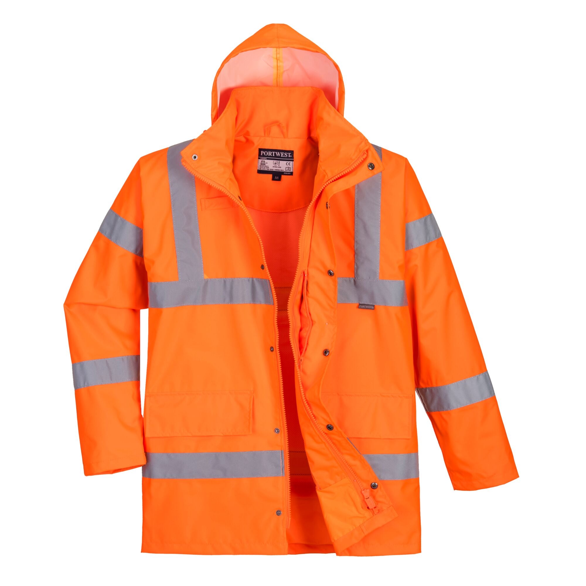 Hi-Vis Ademend Jack - Oranje
