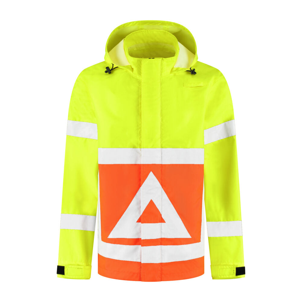 Regenjas verkeersregelaar - geel/oranje