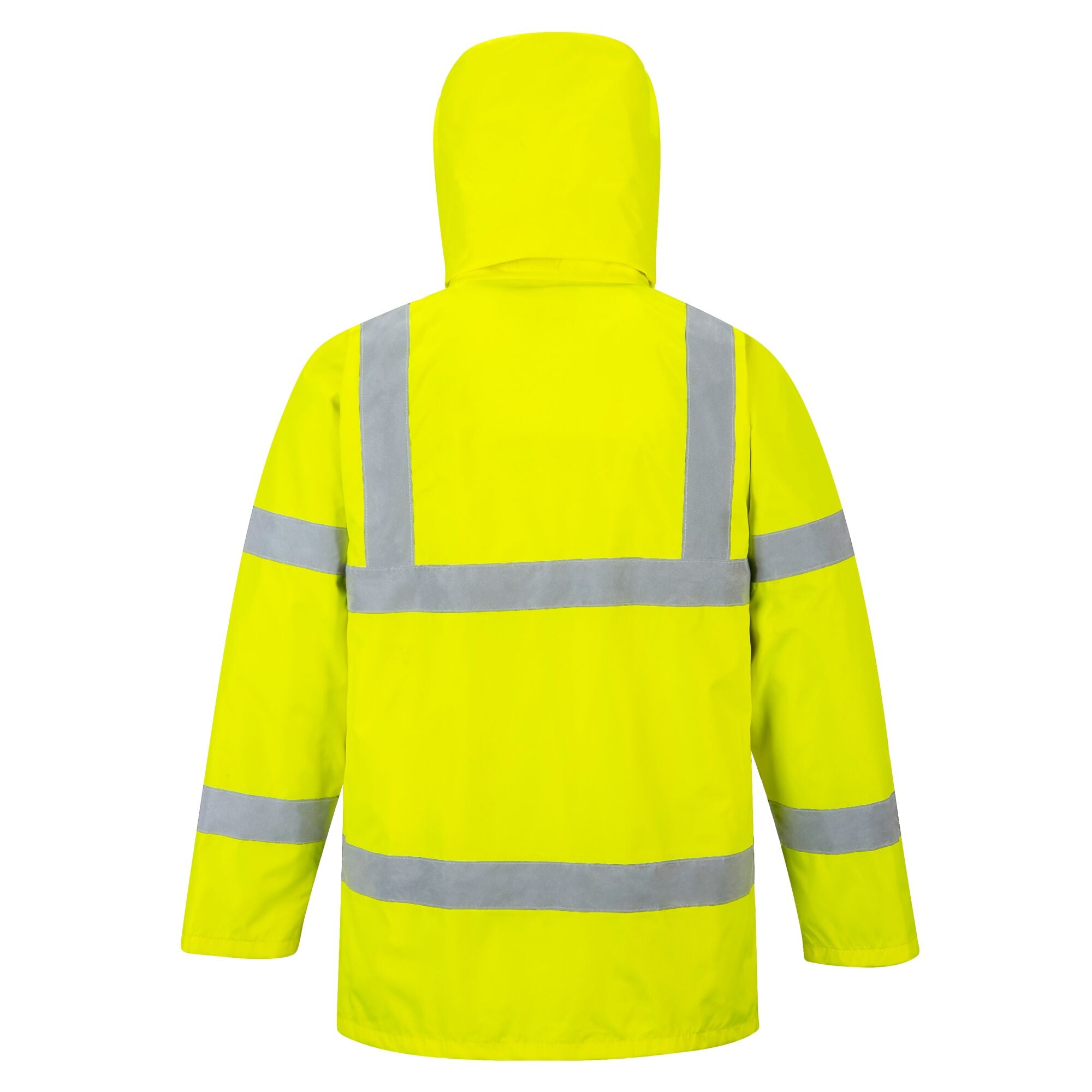 Lite Verkeersjack - Geel - achterkant