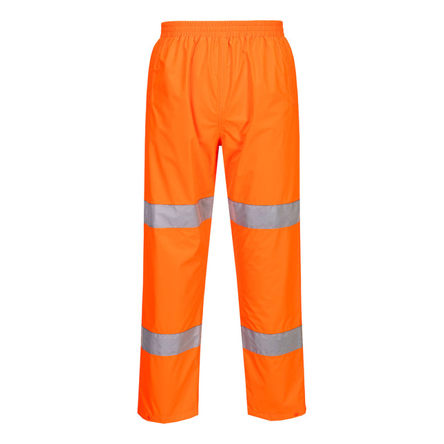 Hi-Vis Lightweight Packable Trousers - Orange