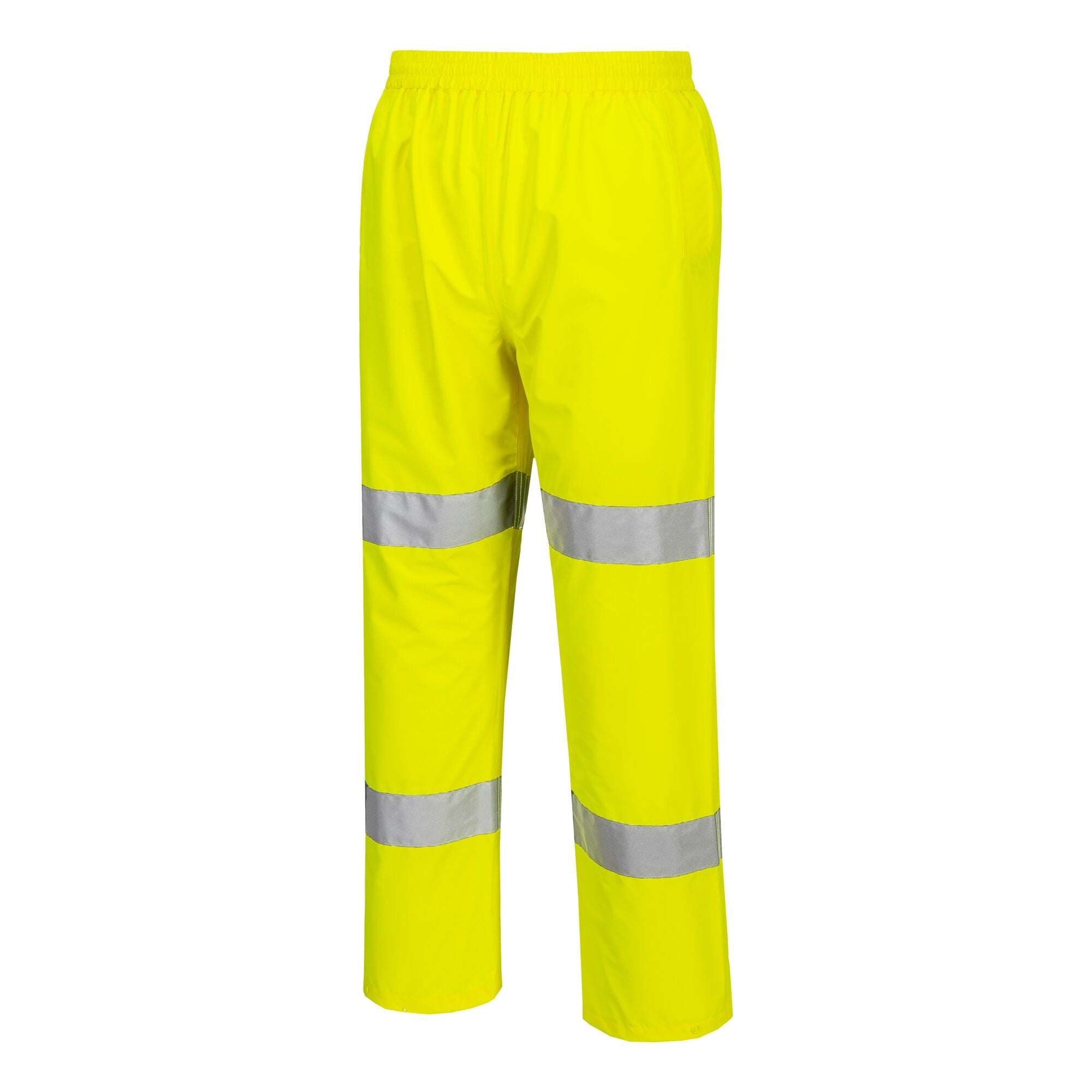Hi-Vis Lichtgewicht Opvouwbare broek - Geel - opname 2