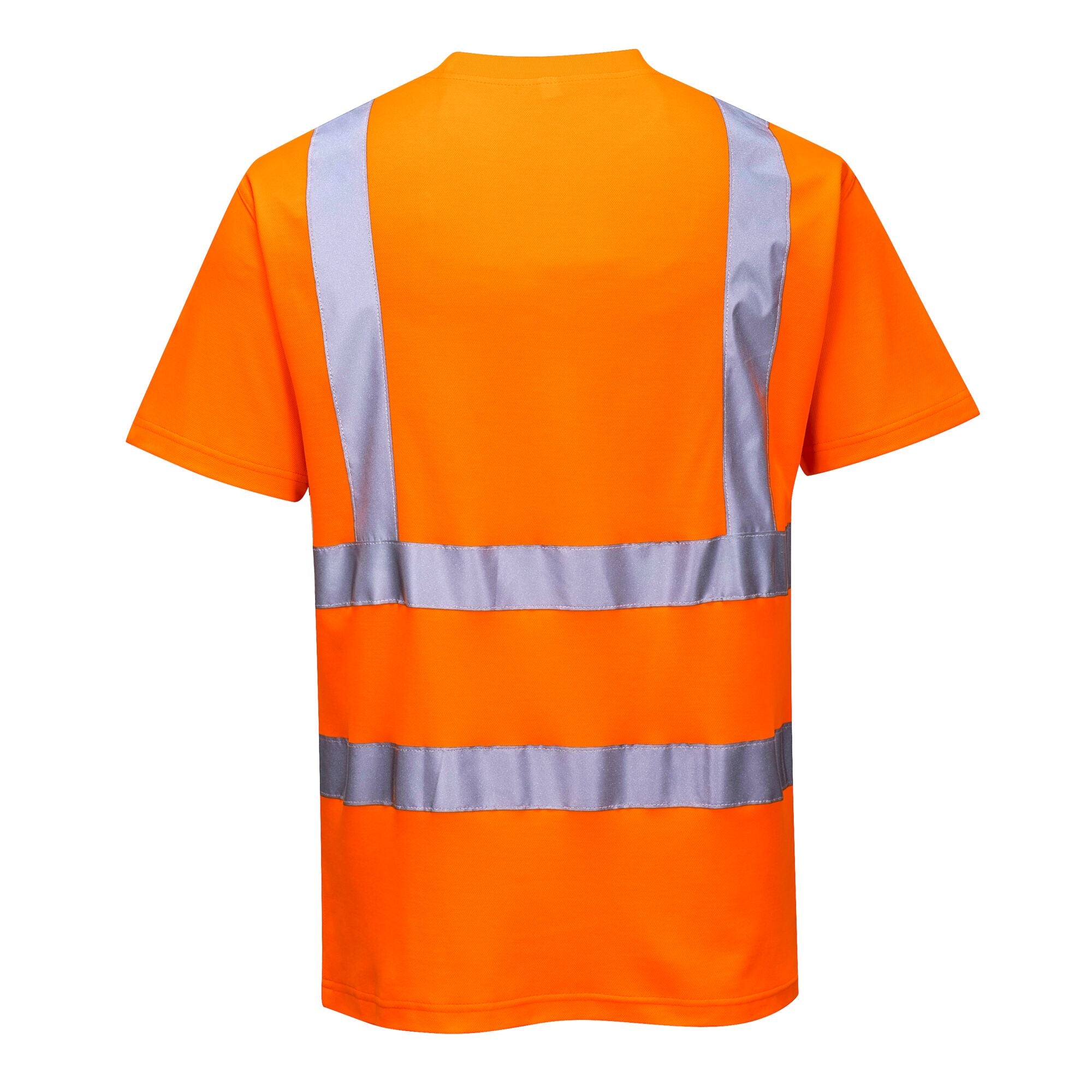 Katoen Comfort T-Shirt - Oranje - achterkant