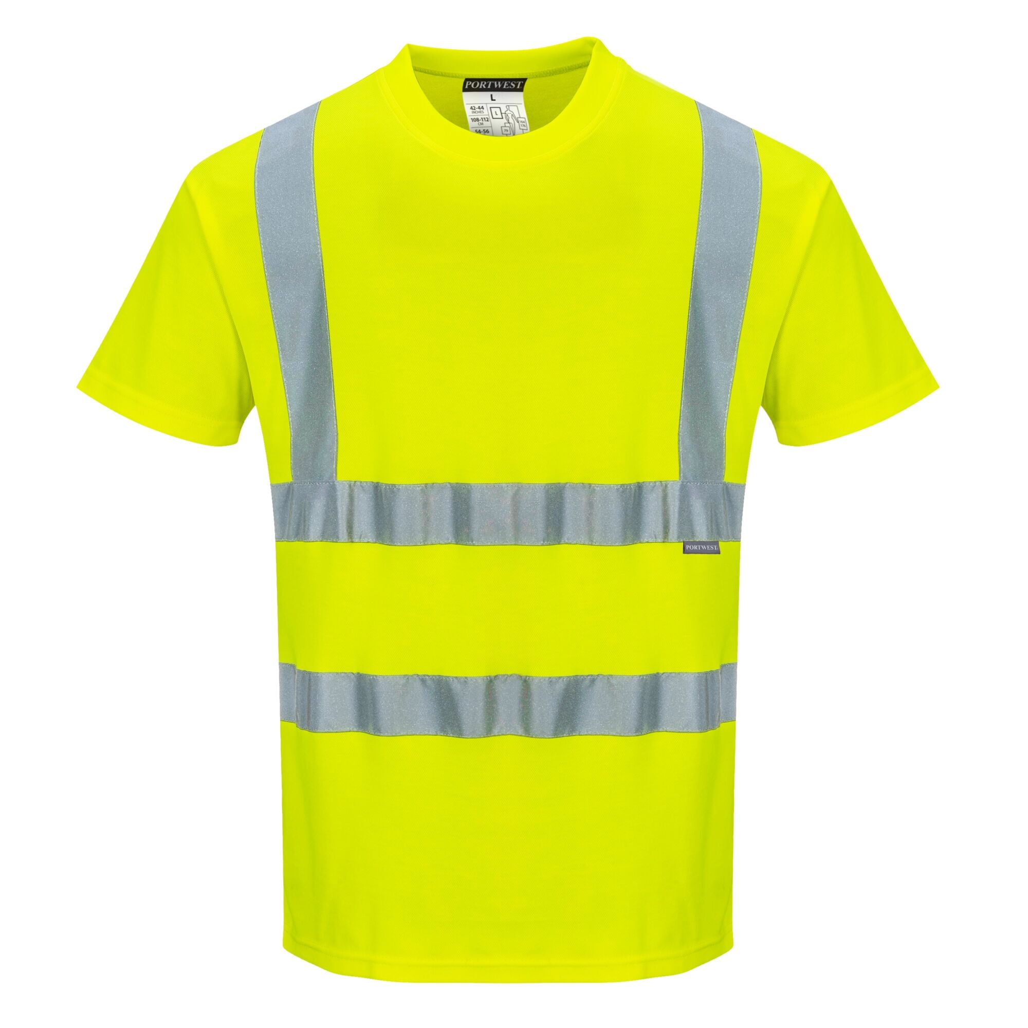 Katoen Comfort T-Shirt - Geel