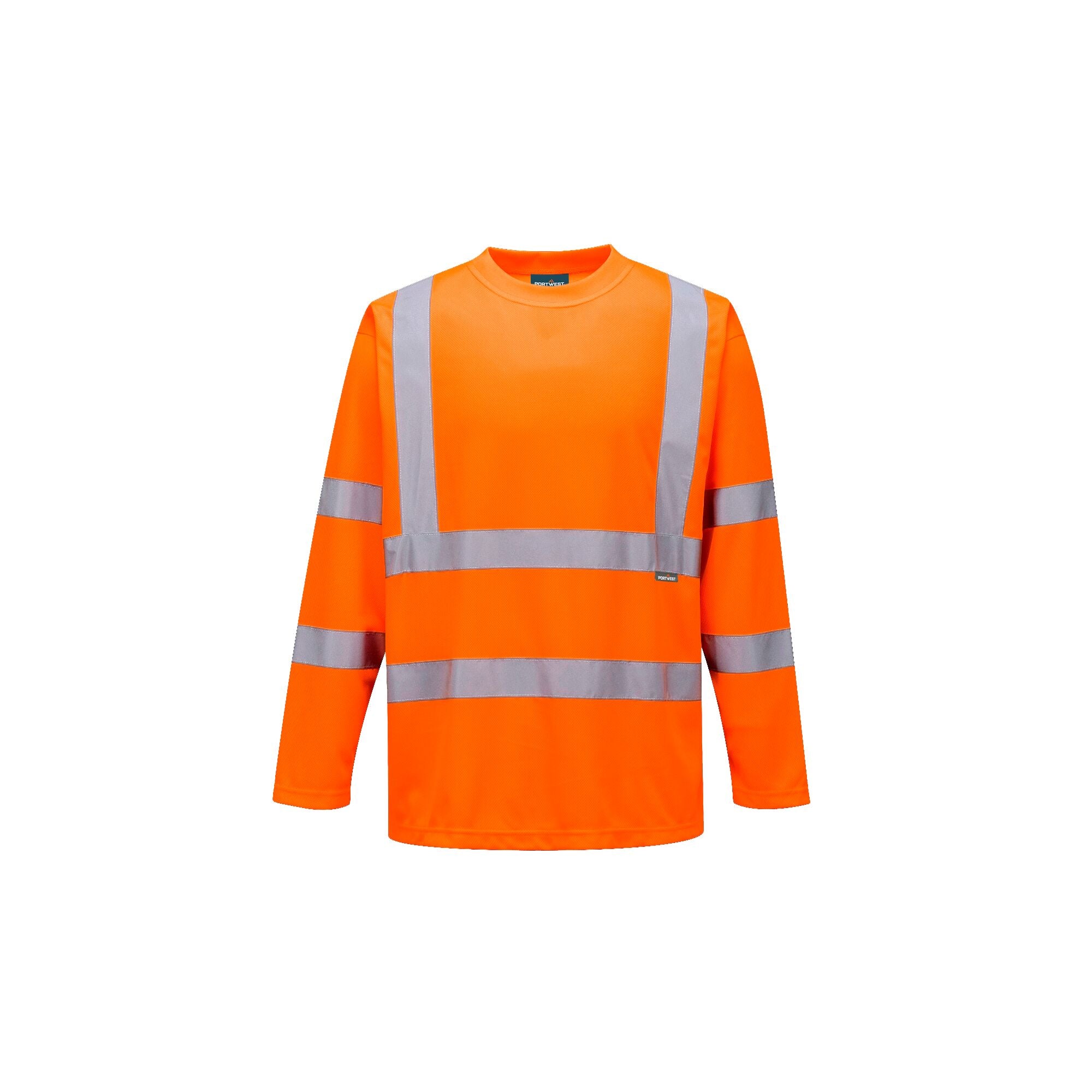 Hi-Vis T-shirt lange mouw - Oranje