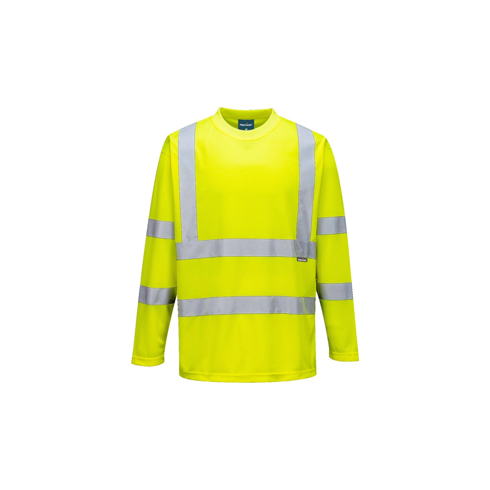 Hi-Vis T-shirt lange mouw - Geel