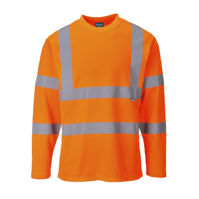 Hi-Vis T-shirt lange mouwen - Oranje