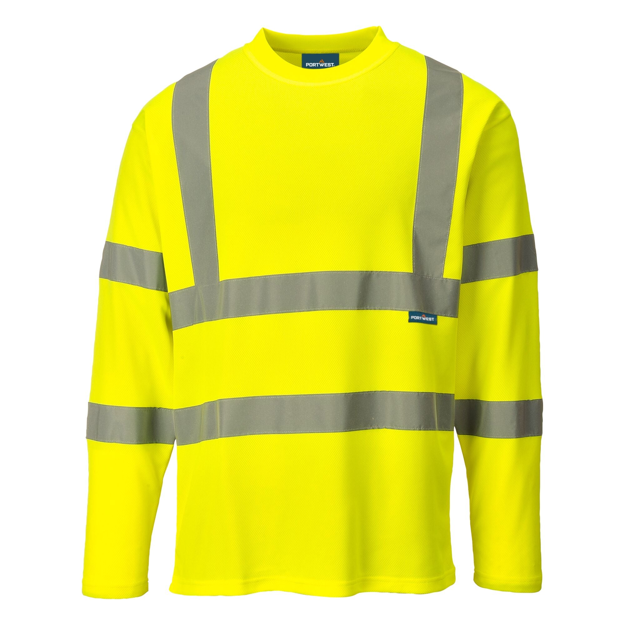 Hi-Vis T-shirt lange mouwen - Geel