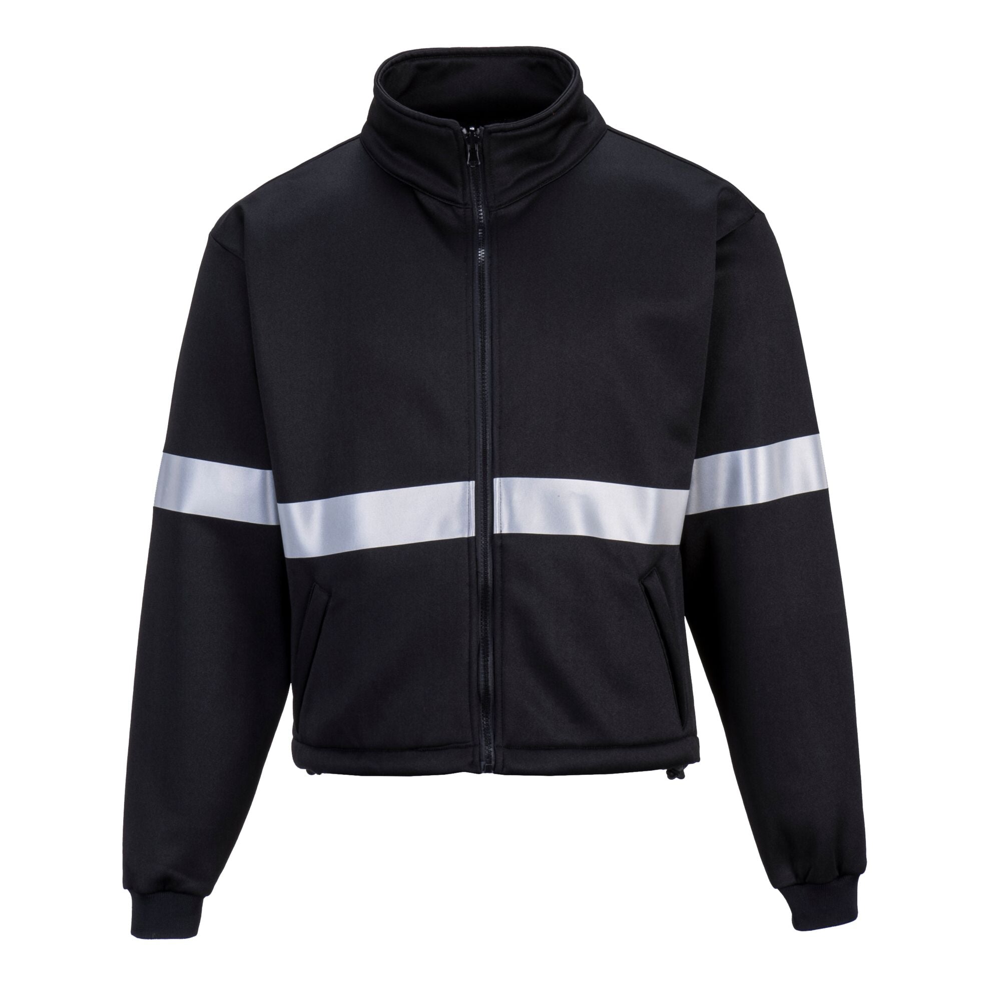 Hi-Vis Premium 3-in-1 Contrast Bomberjack - Geel/Zwart - opname 4