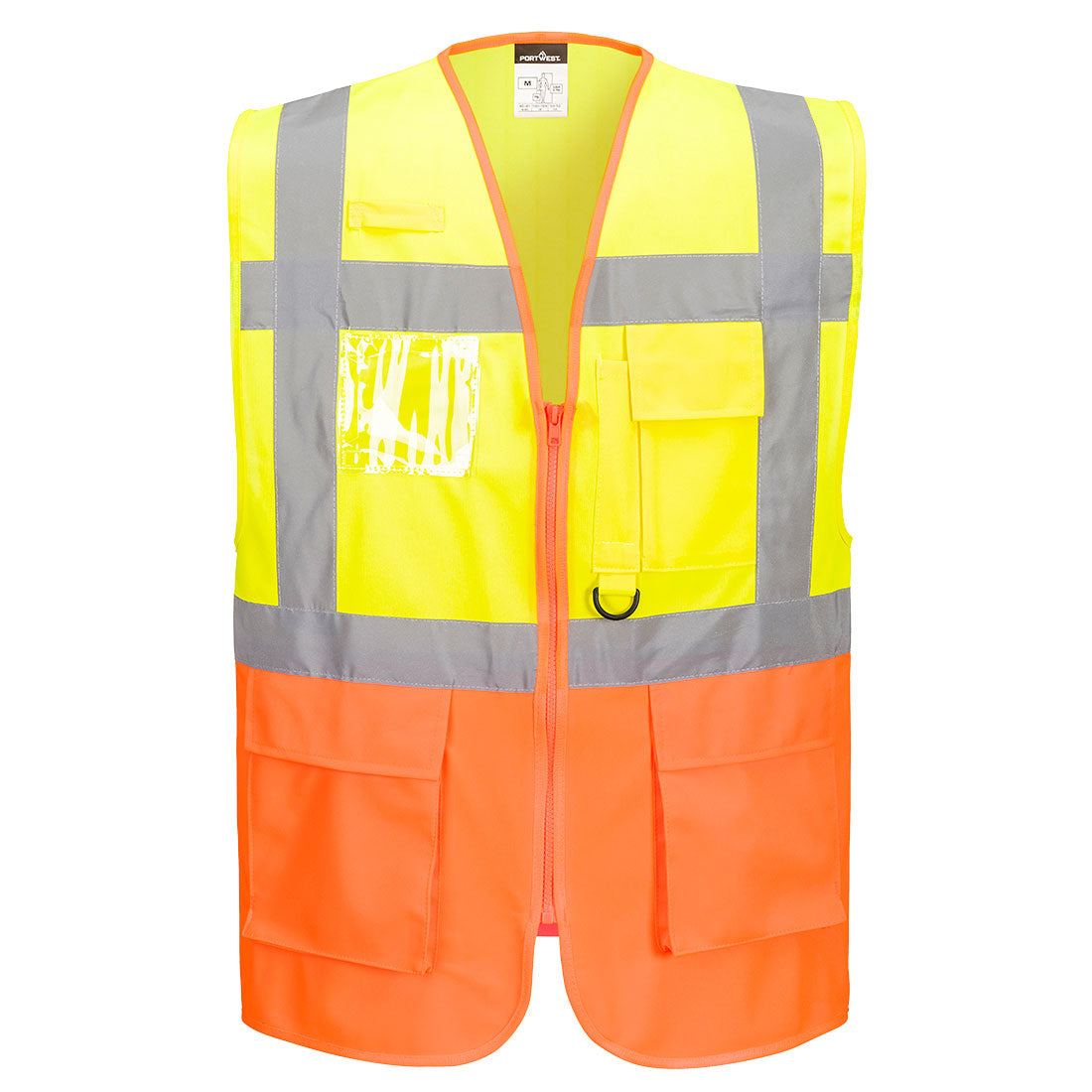 Prague Hi-Vis Executive Vest - Yellow/Orange