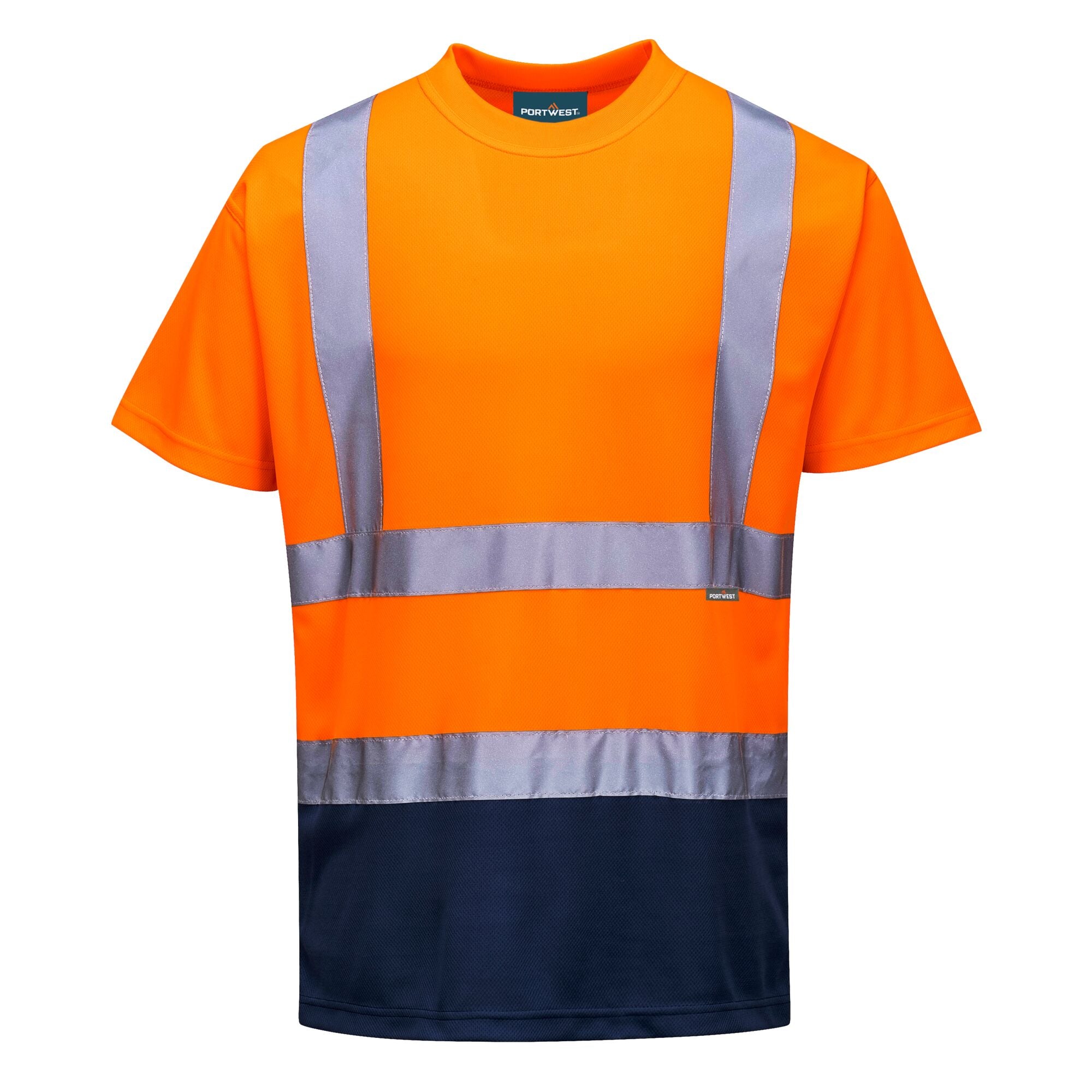 Tweekleuren - Oranje/Marine
