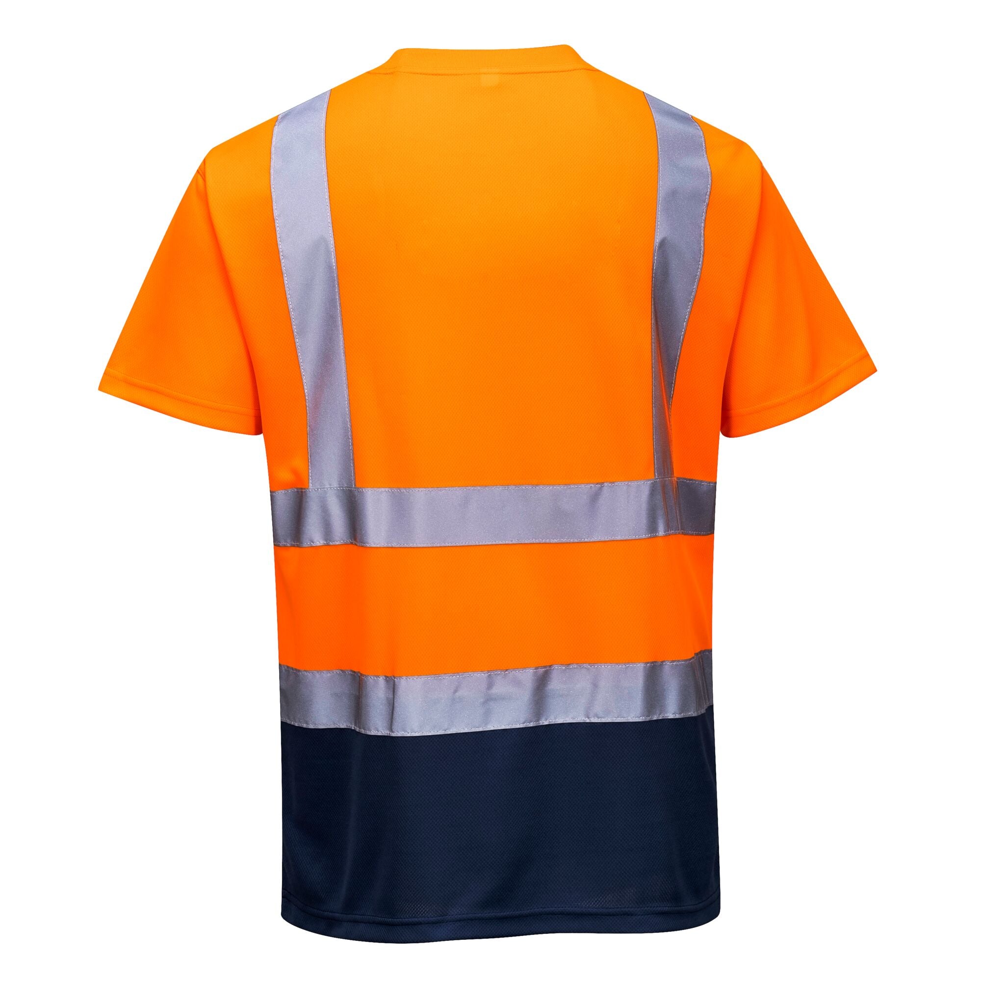 Tweekleuren - Oranje/Marine - achterkant
