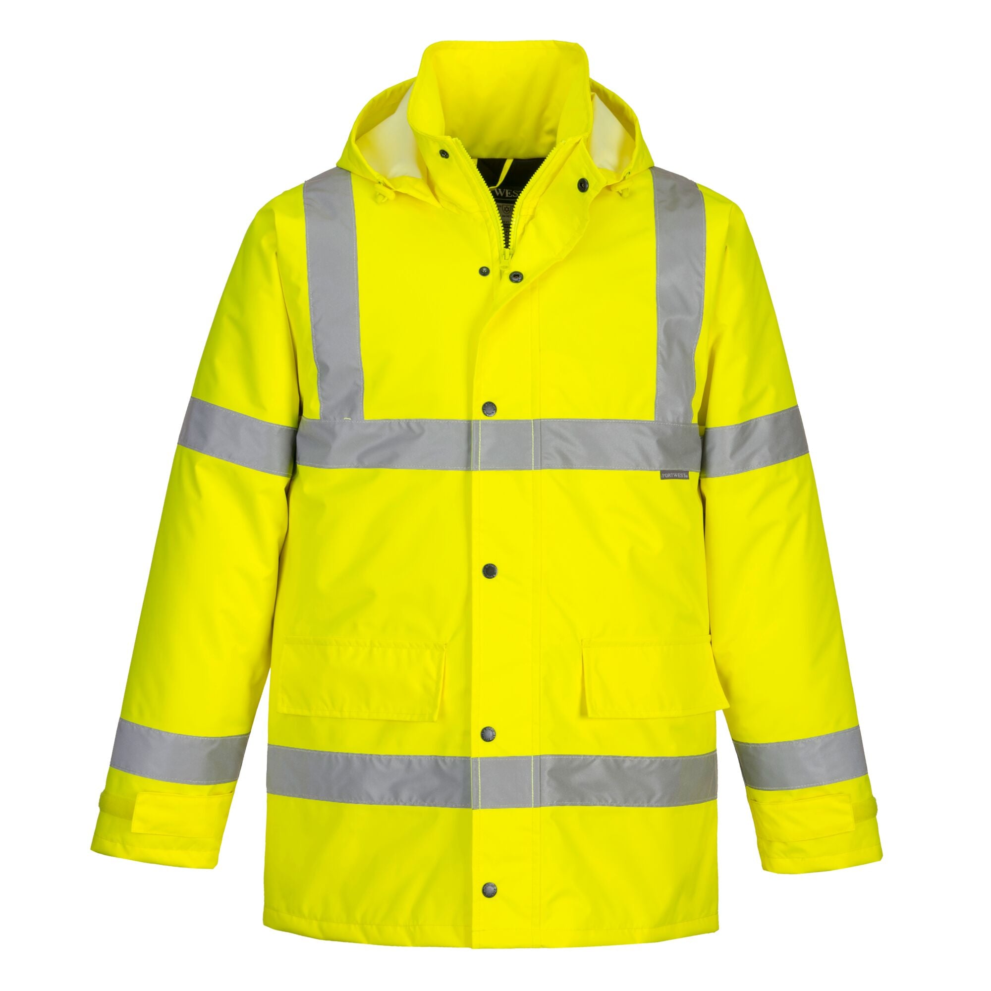 Winter Hi-Vis Verkeersjack - Geel