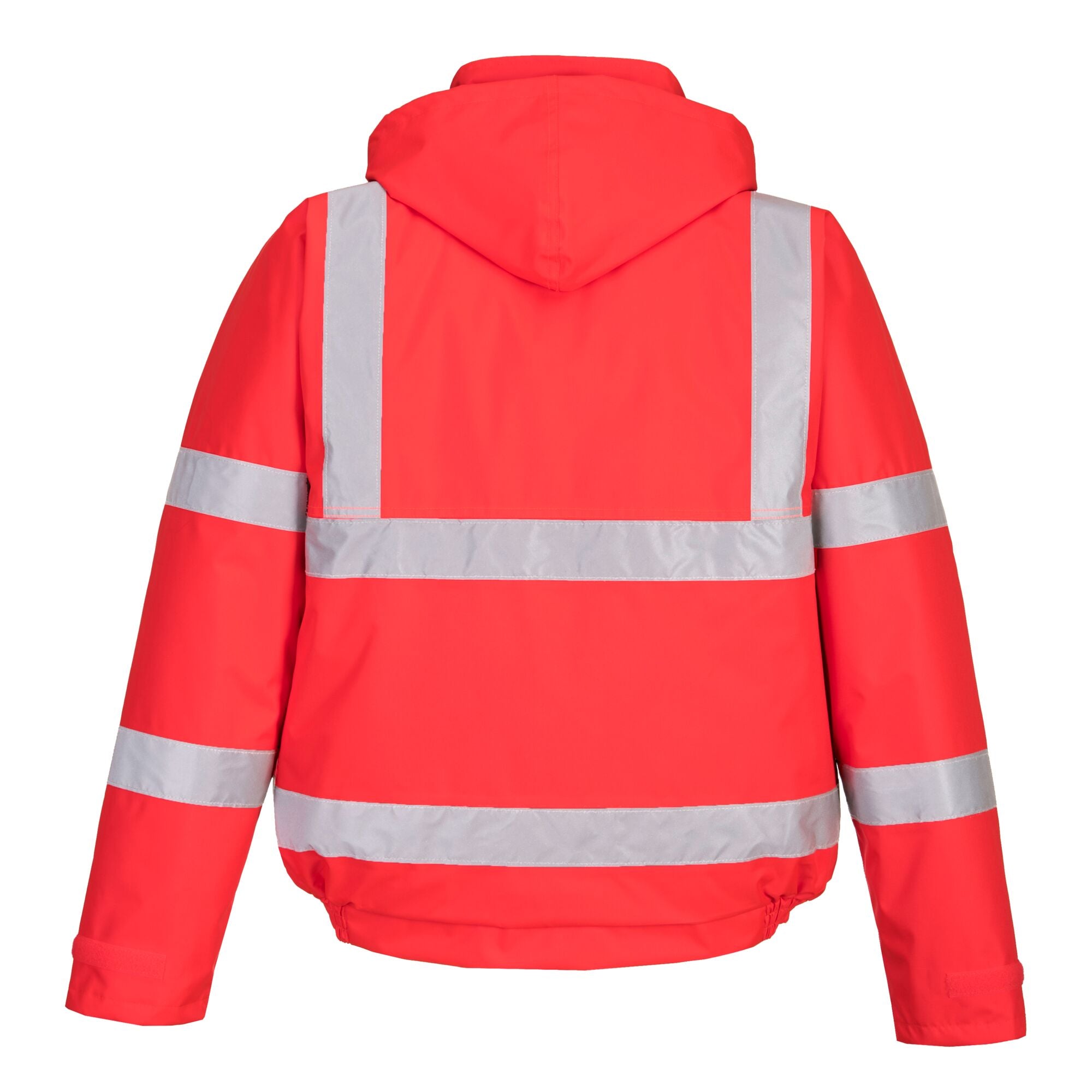 Hi-Vis Bomberjack - Rood - achterkant