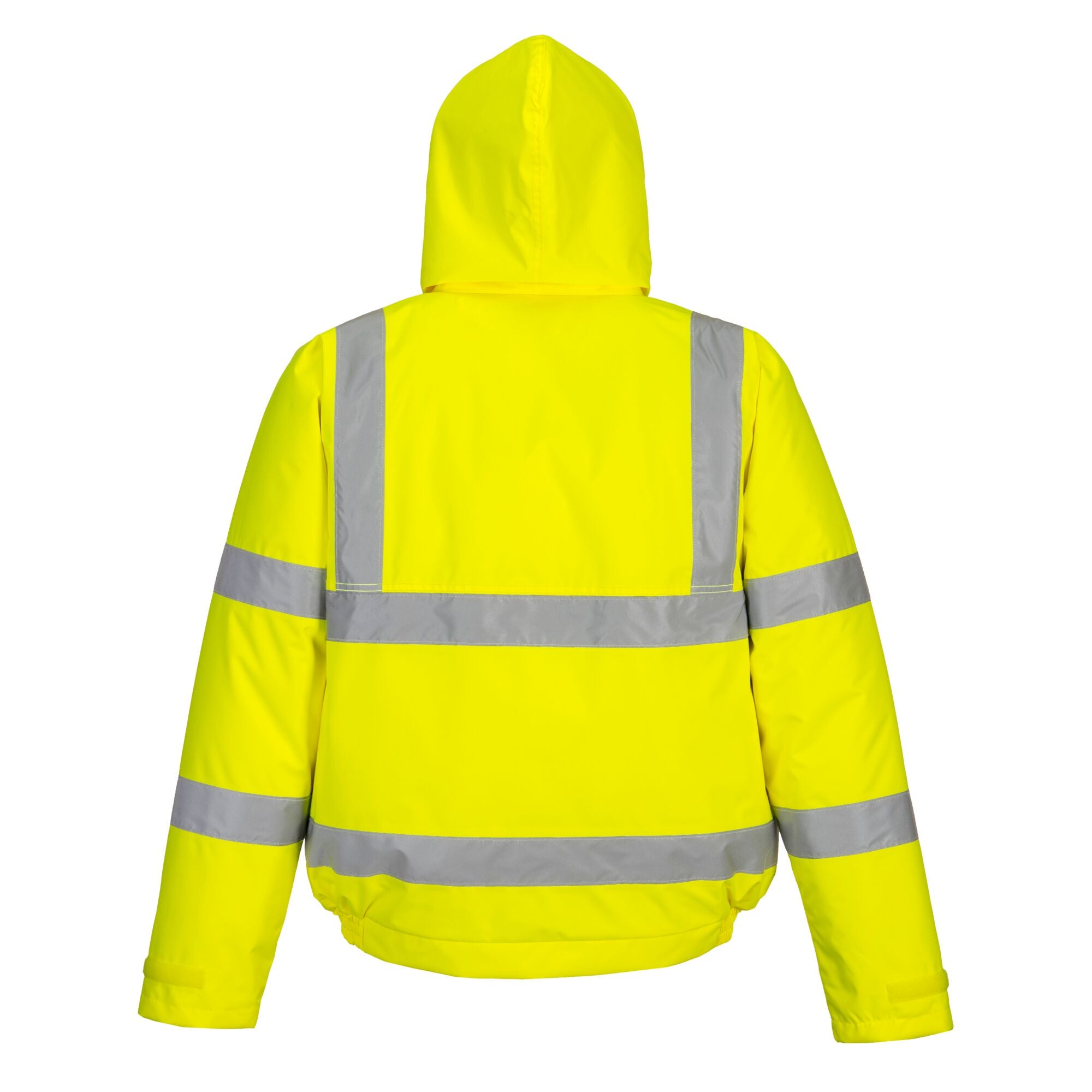 Hi-Vis Bomberjack - Geel - achterkant