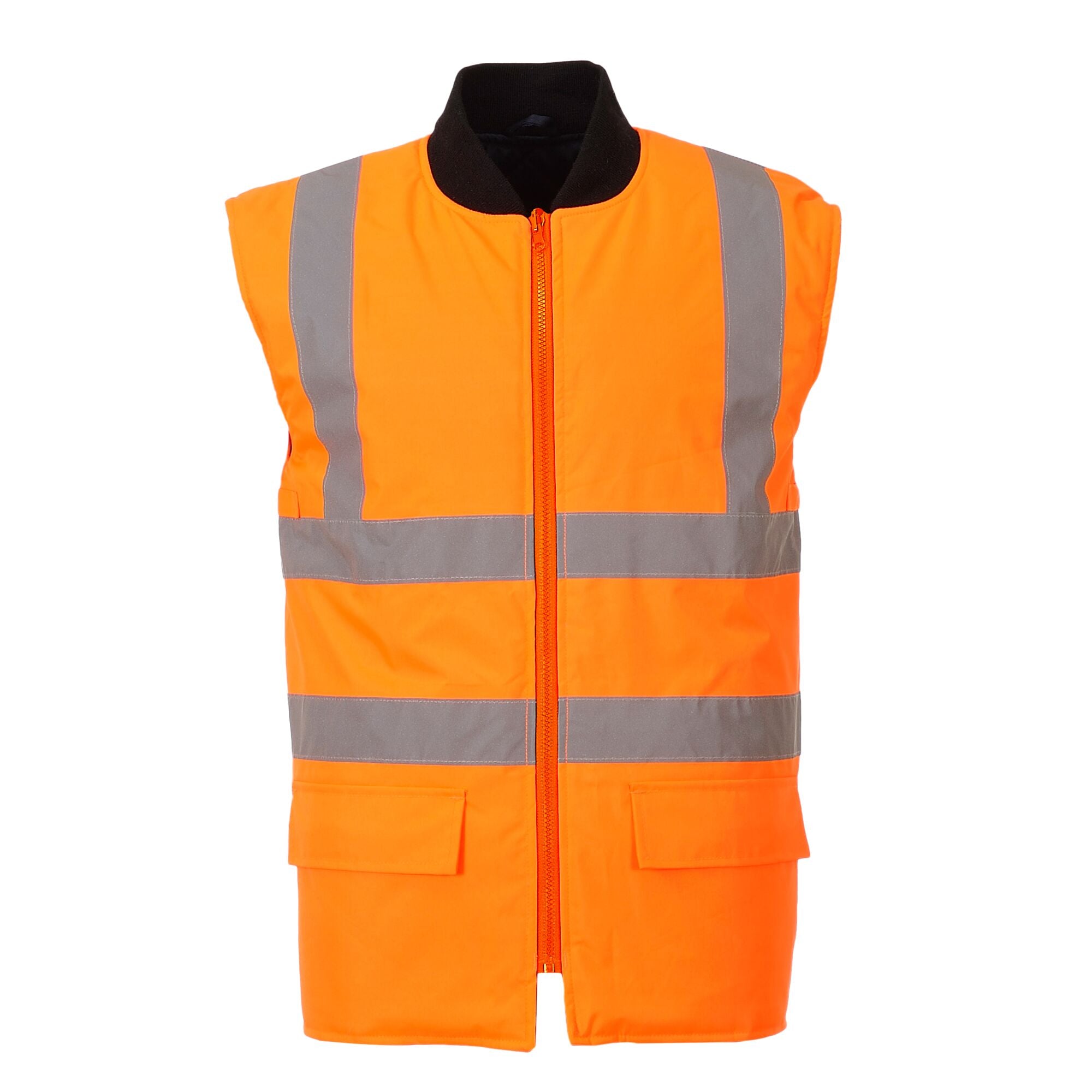 Hi-Vis 4-in-1 Verkeersjack - Oranje - opname 2