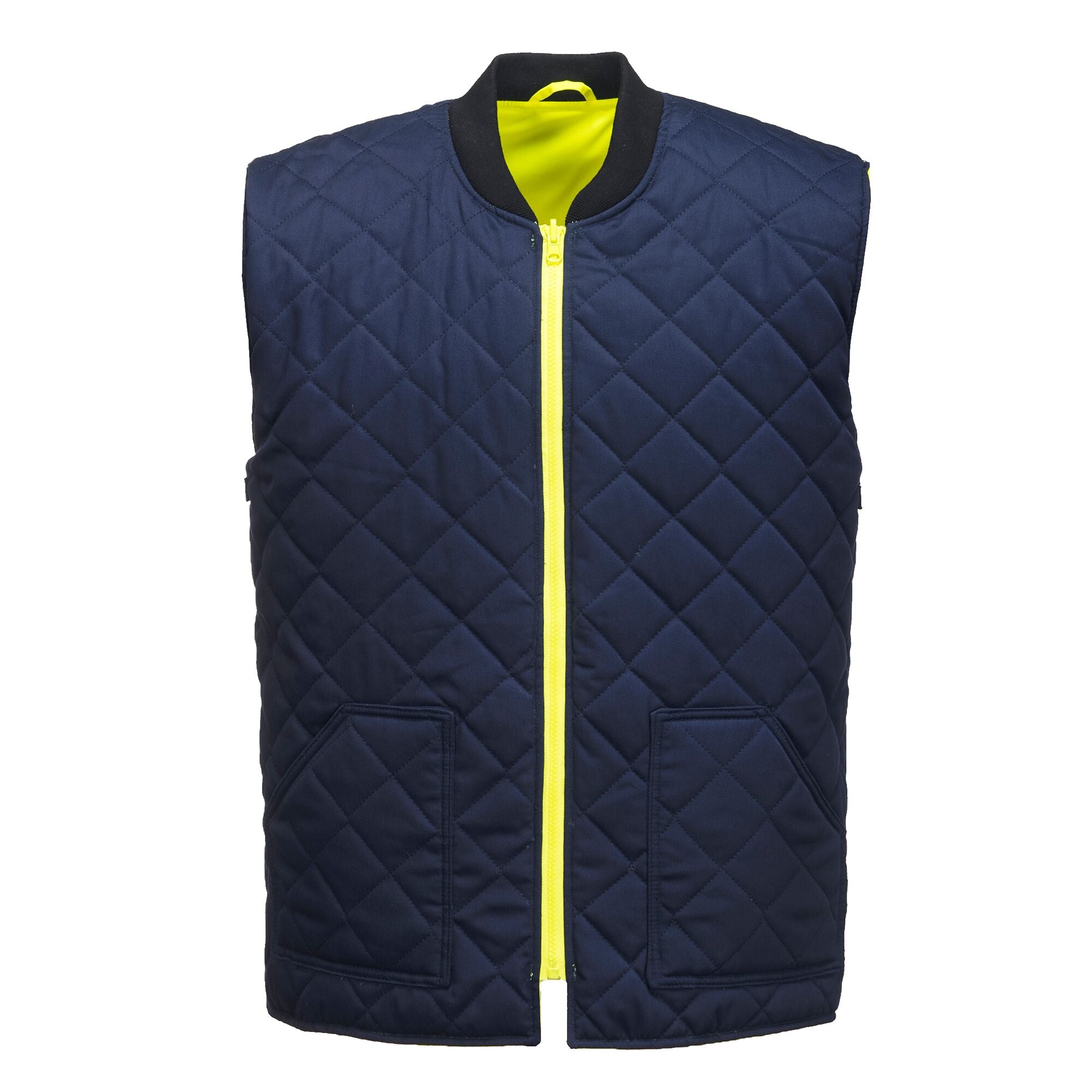 Hi-Vis 4-in-1 Verkeersjack - Geel - opname 3