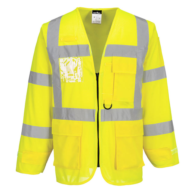Hi-Vis Executive Jacket - Yellow