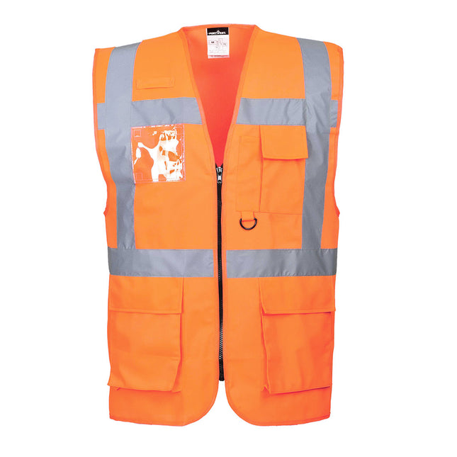 Berlin Hi-Vis Executive Vest - Orange