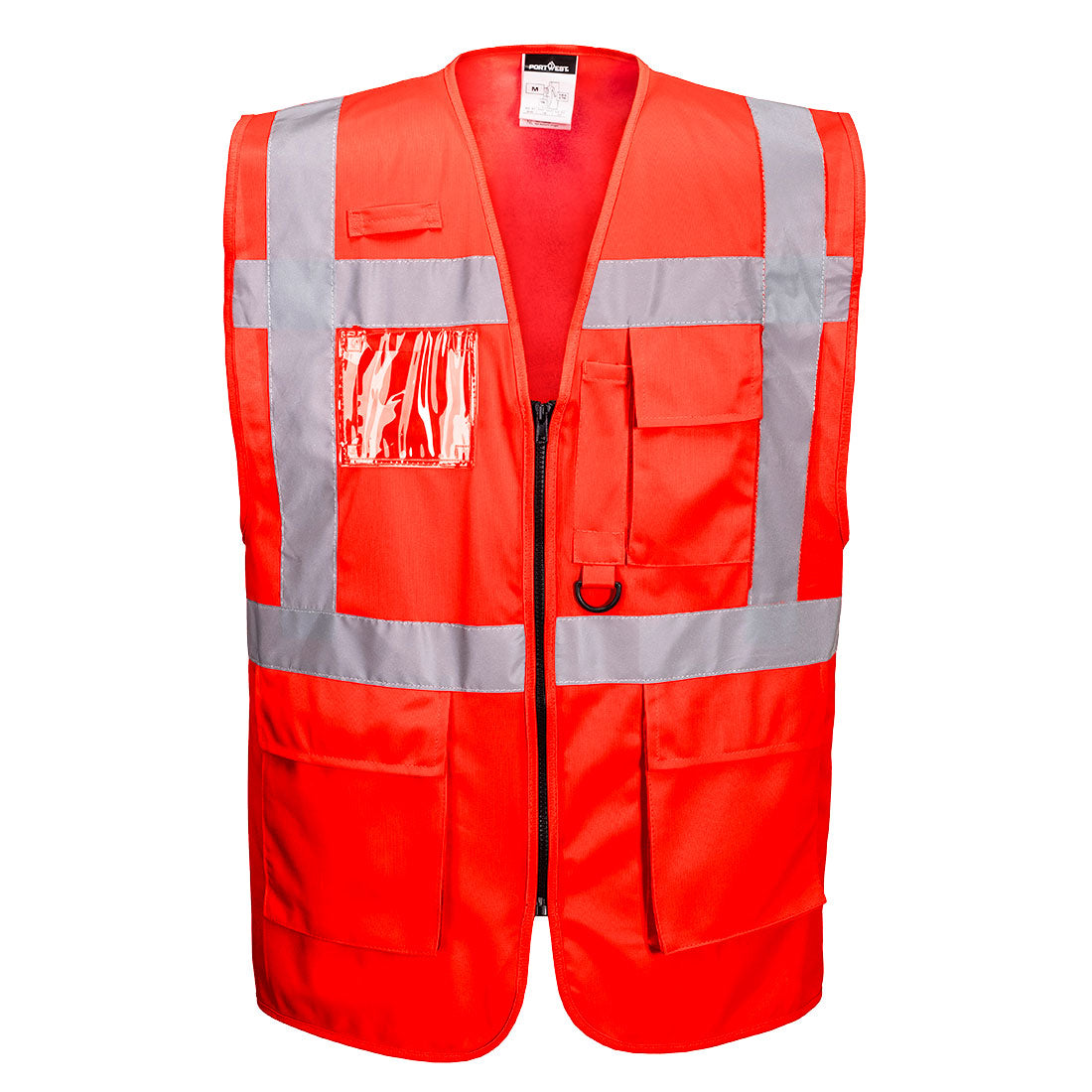 Berlin Hi-Vis Executive Vest - Red
