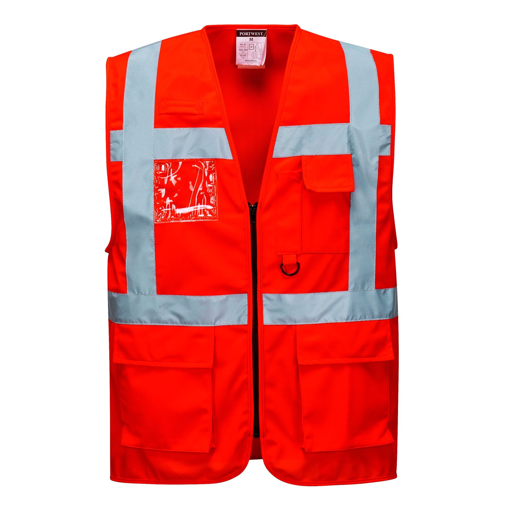 Berlin Hi-Vis Executive Vest - Rood