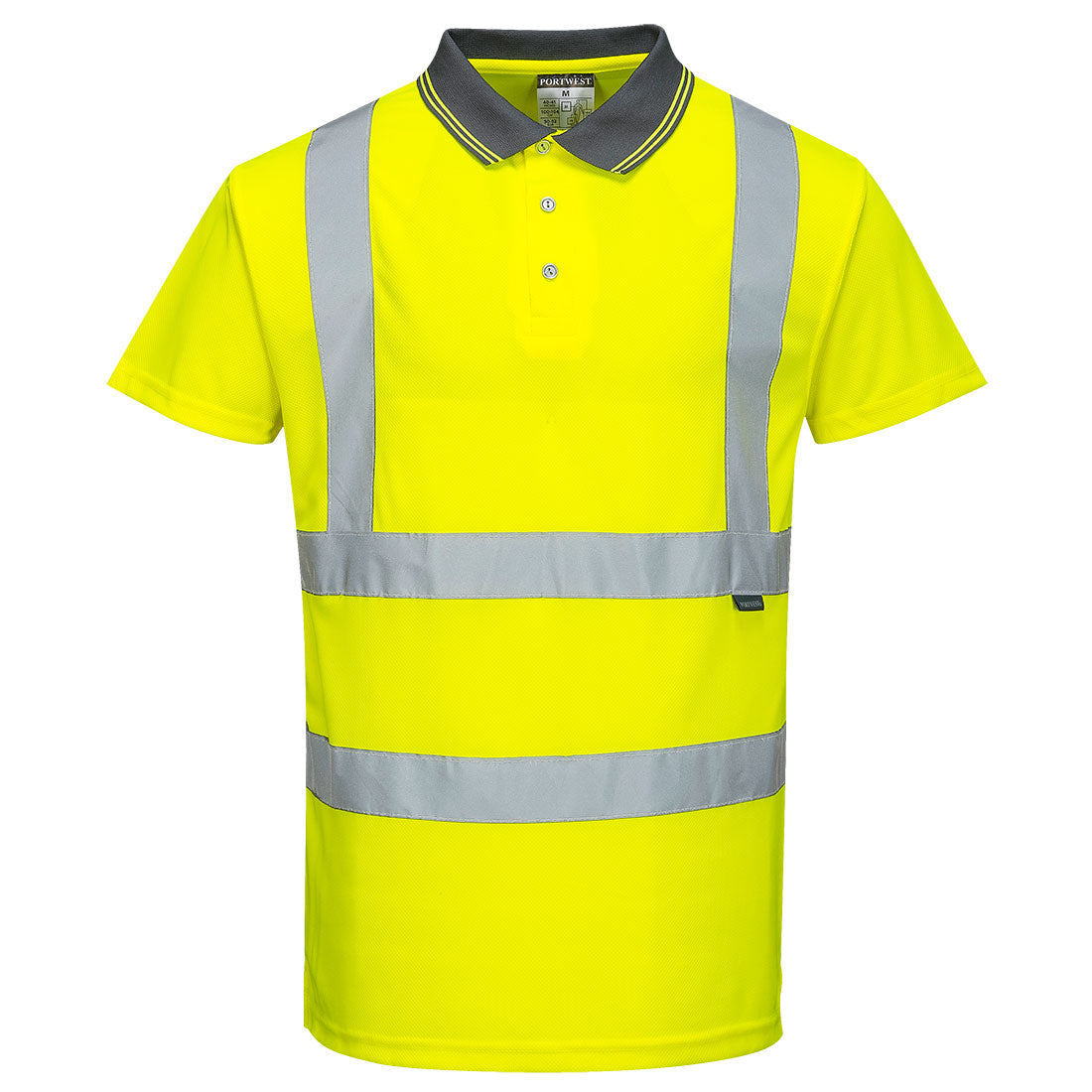 Hi-Vis Polo Shirt S/S - Yellow
