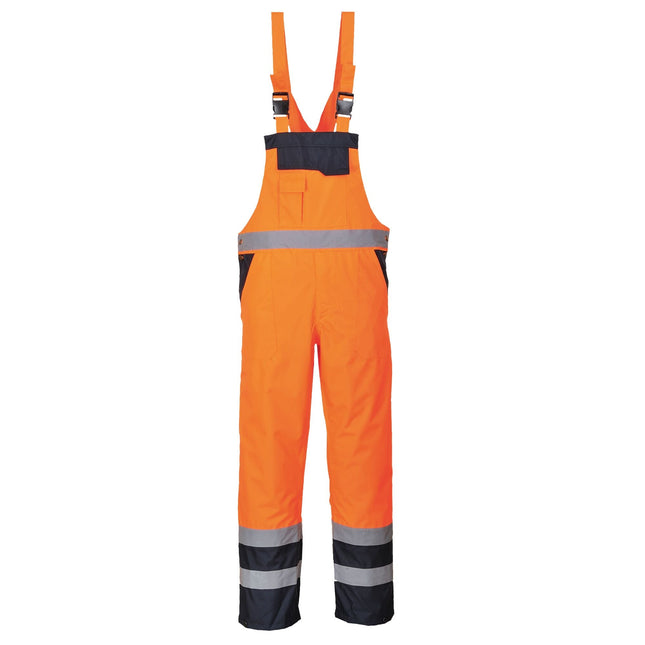 Twee kleuren Amerikaanse overall Tuinbroek - Gevoerd - Oranje