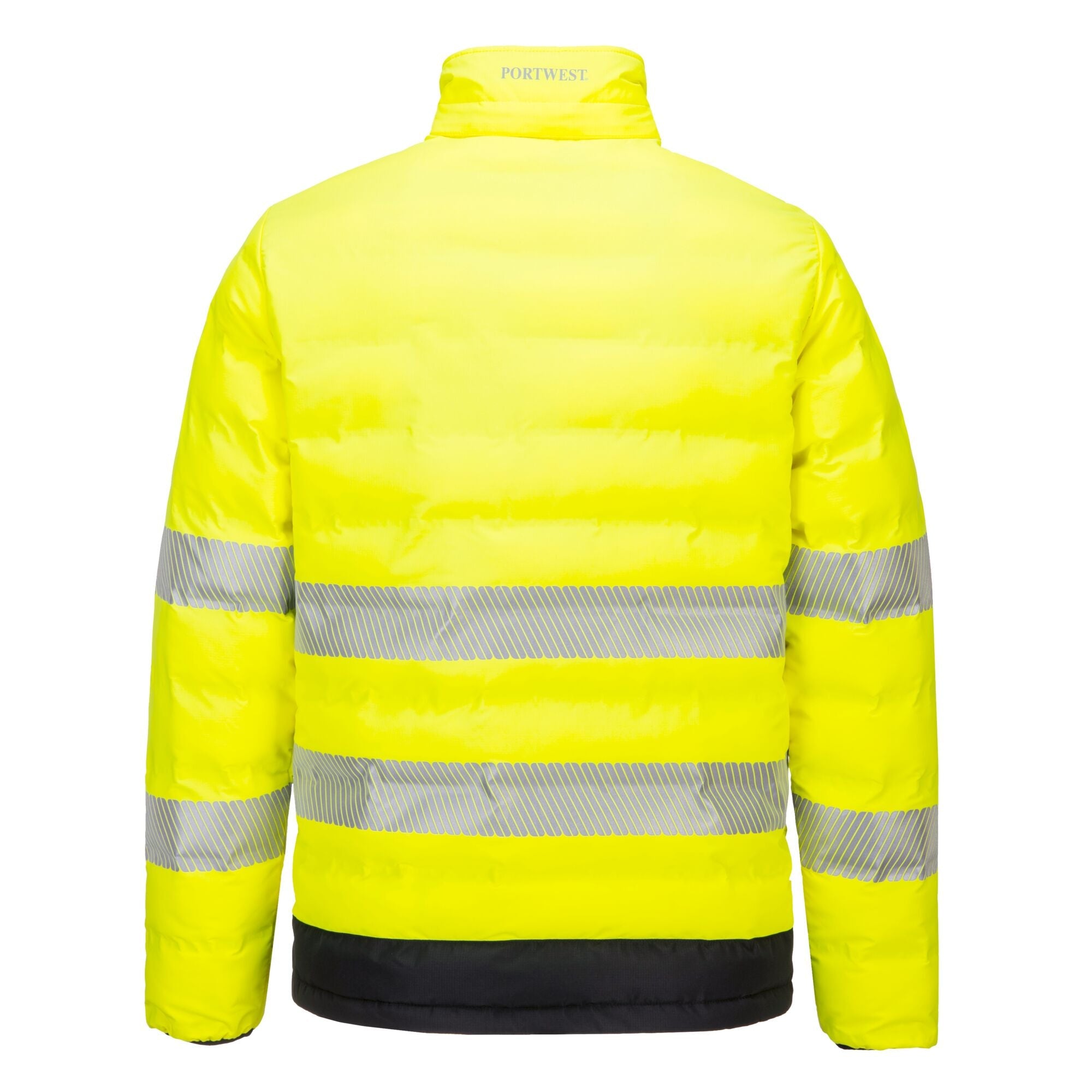 Hi-Vis Ultrasonisch Verwarmd Tunnel Jack - Geel/Zwart - opname 3