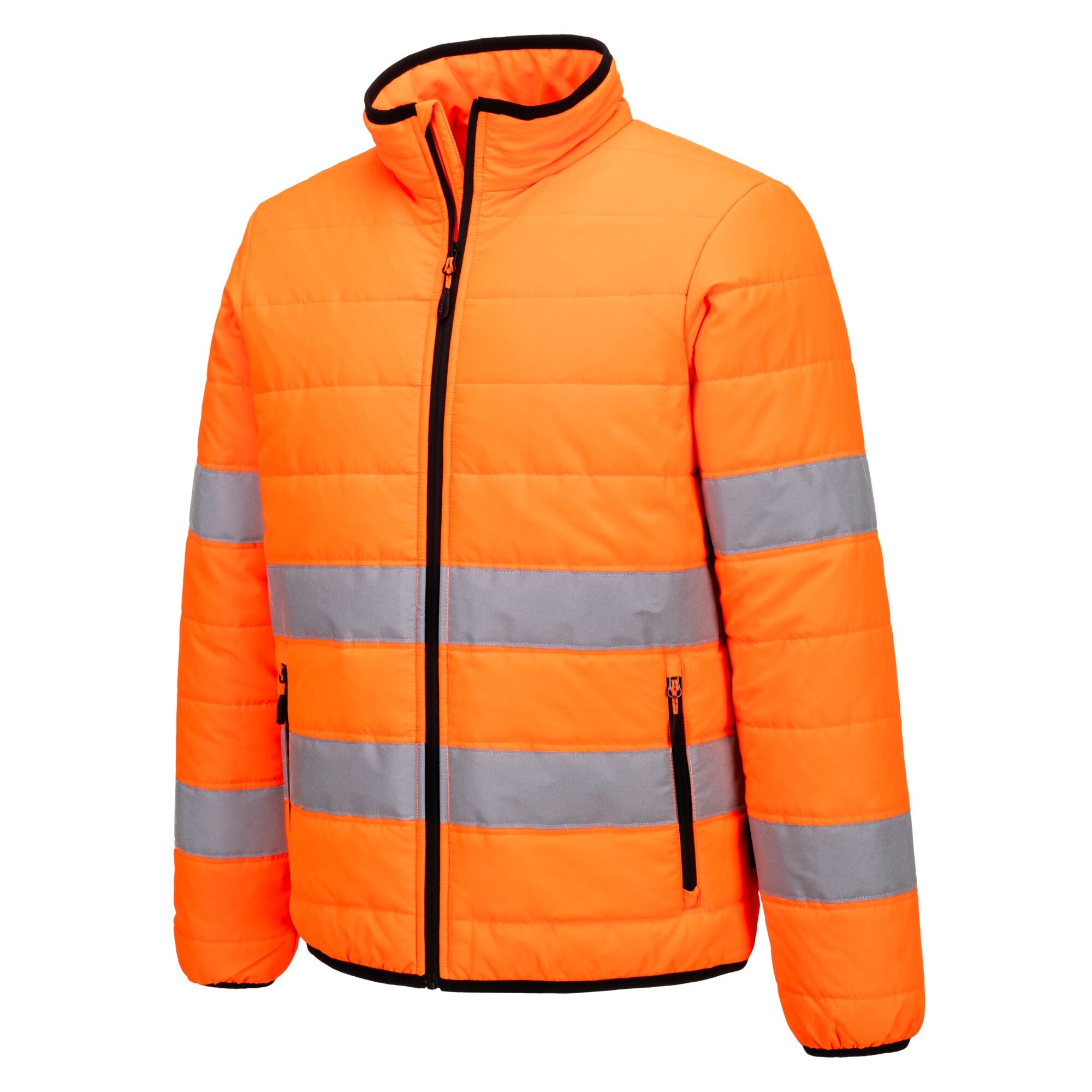 Hi-Vis gewatteerd Jack - Oranje/Zwart - opname 2