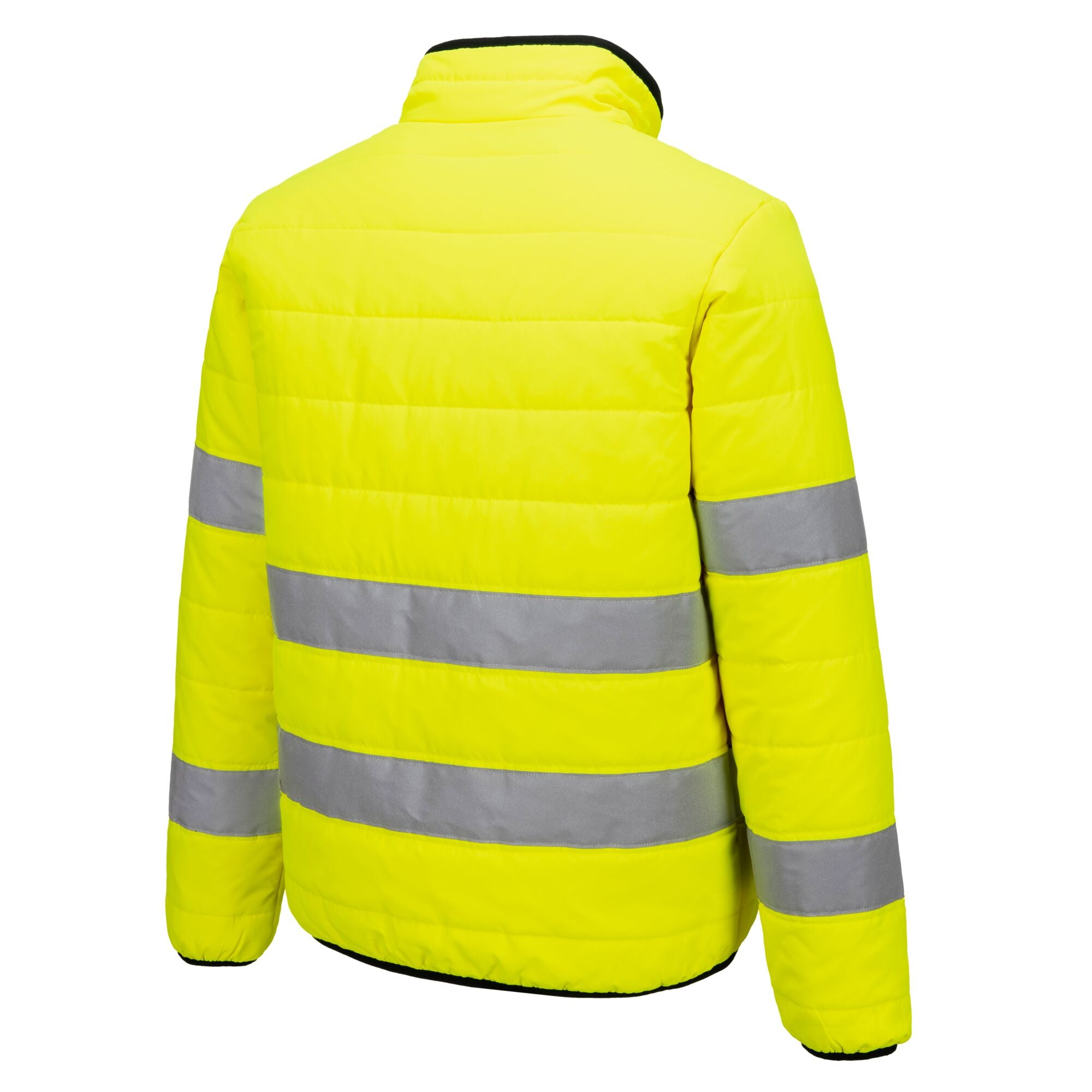 Hi-Vis gewatteerd Jack - Geel/Zwart - opname 3
