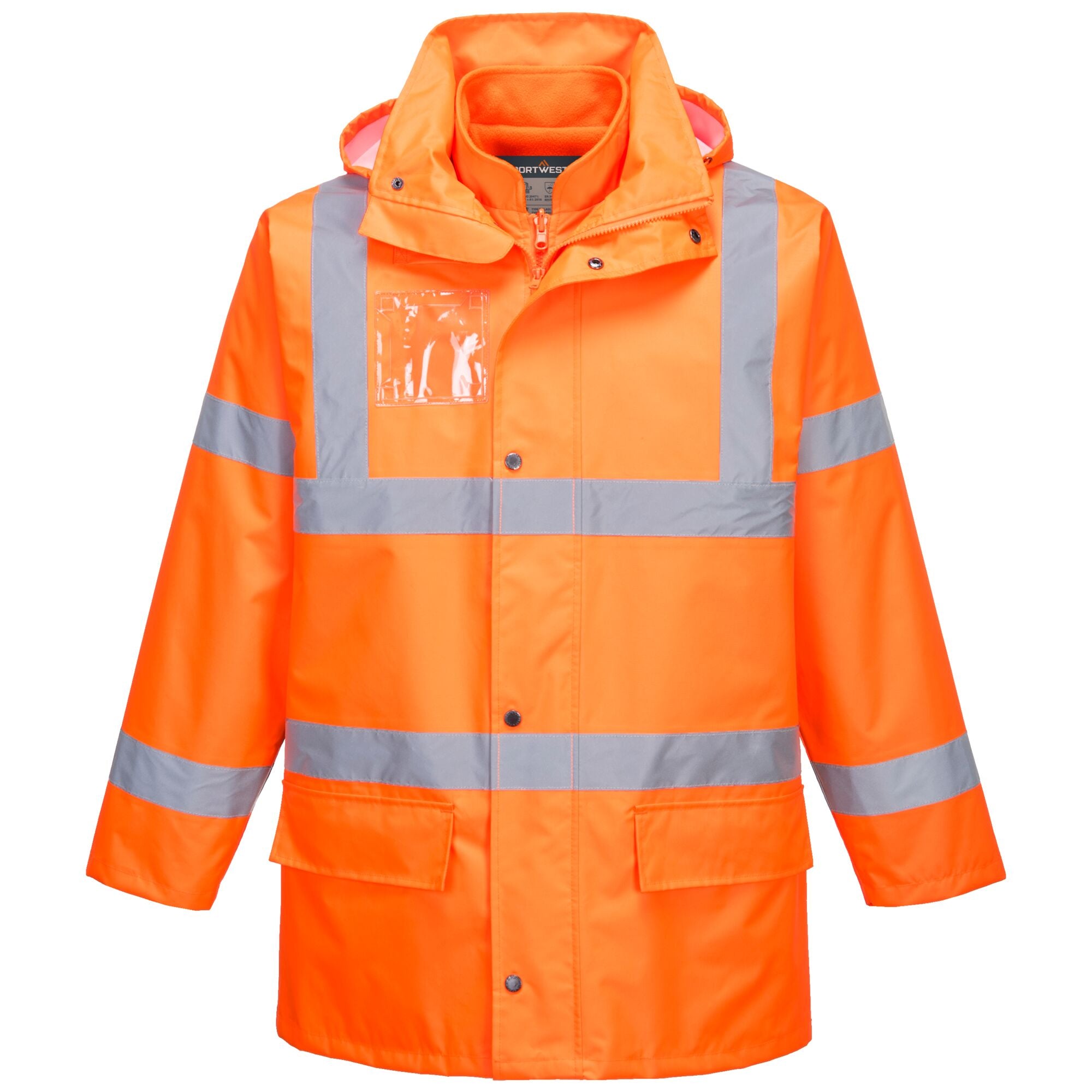 Hoge zichtbaarheid jack 5-in-1 - Oranje