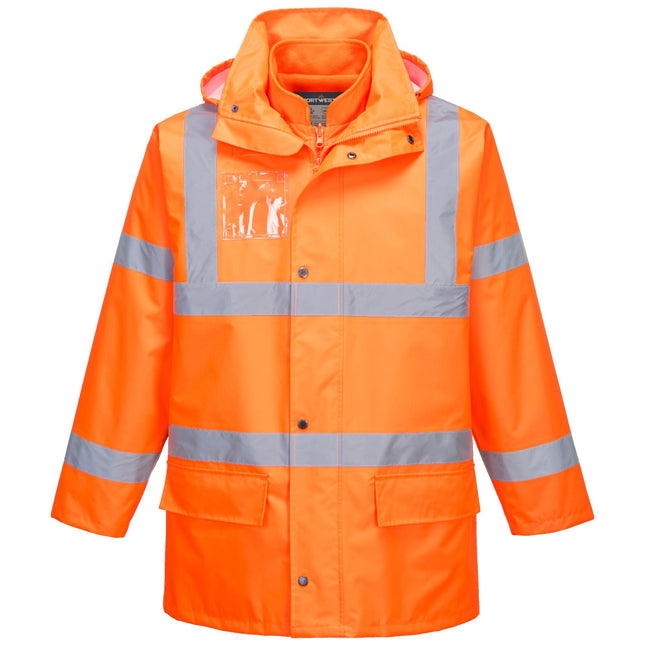 Hoge zichtbaarheid jack 5-in-1 - Oranje